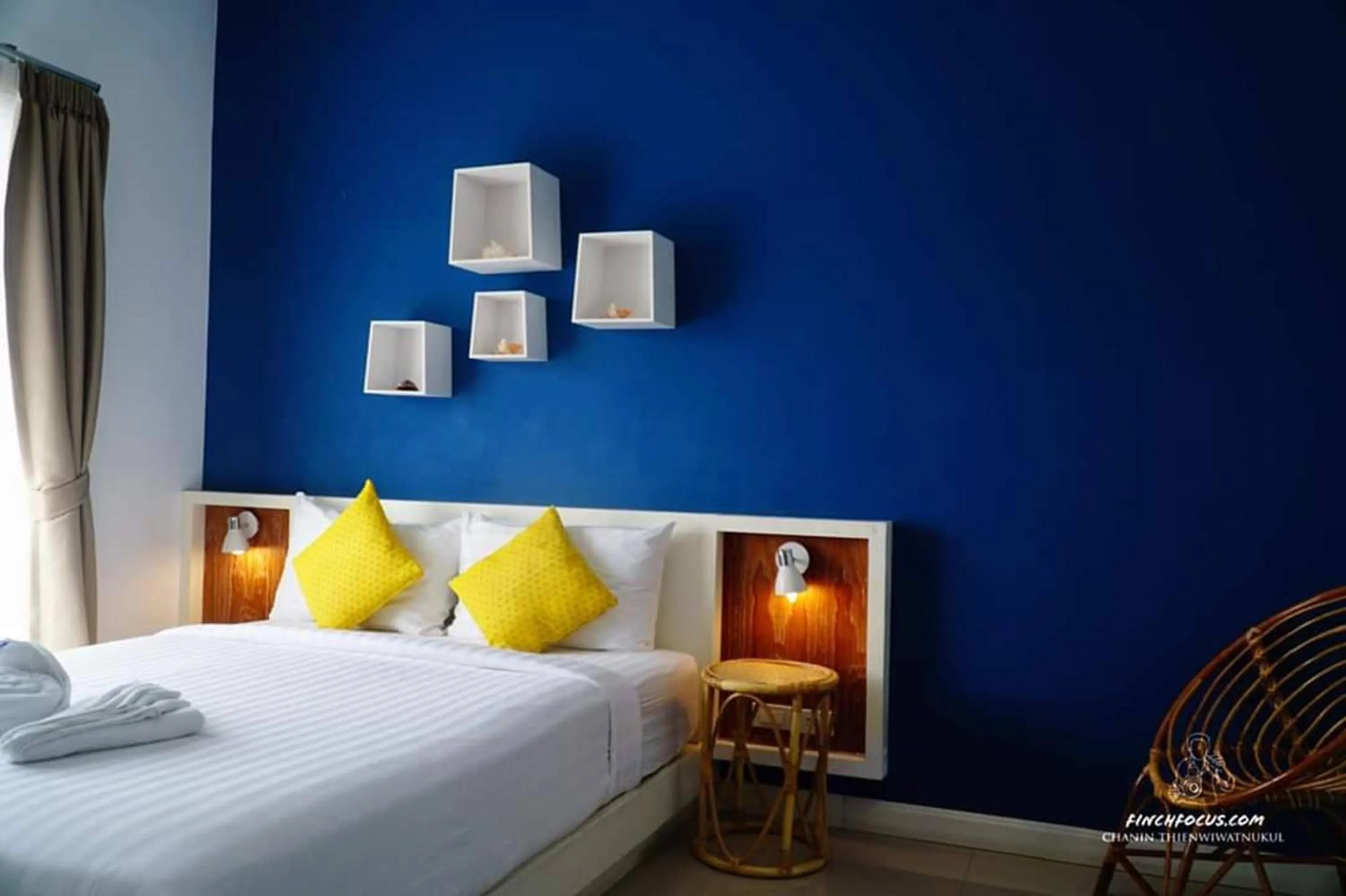 Bed in Chill House at Naiyang