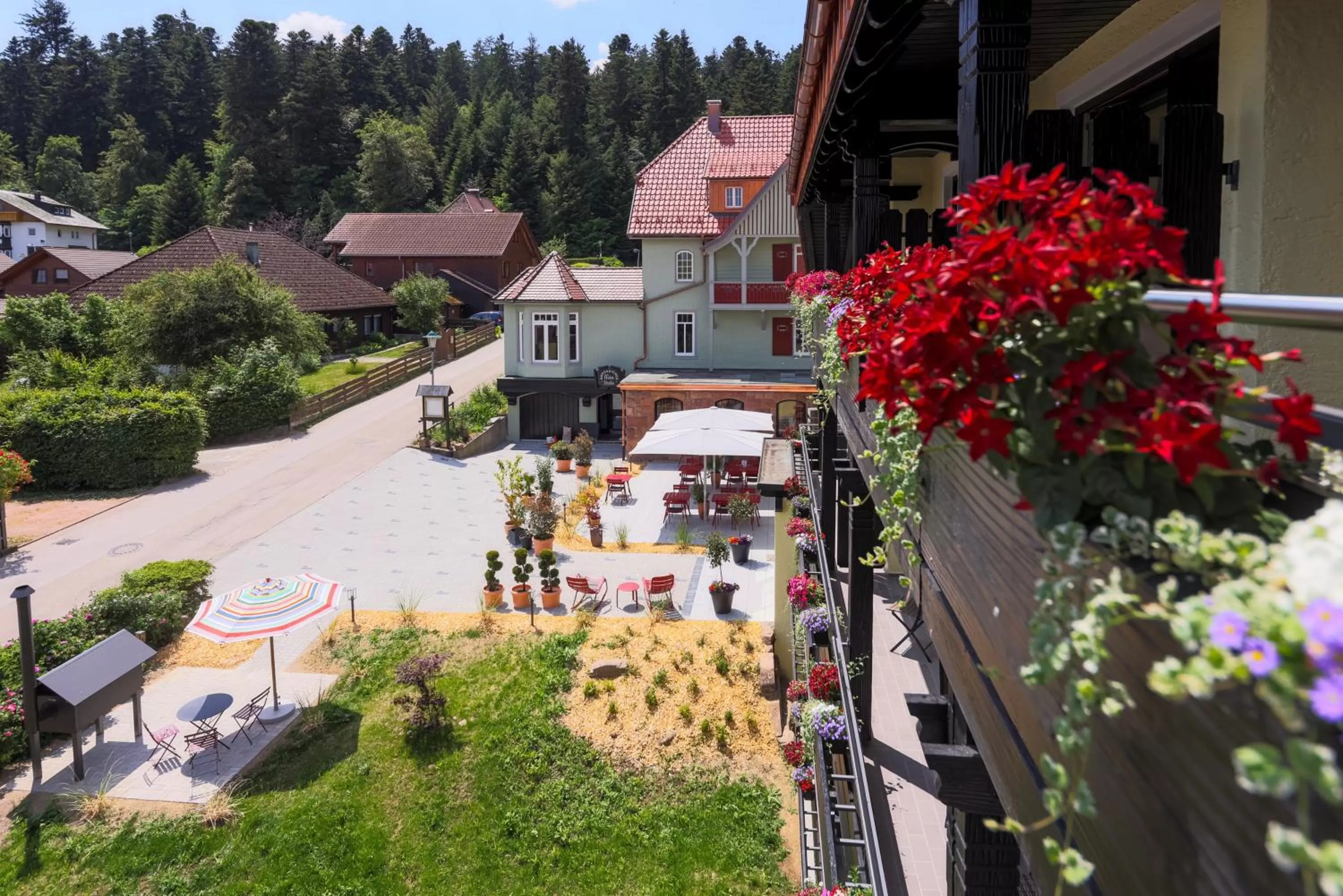 View (from property/room) in Das Hohenried