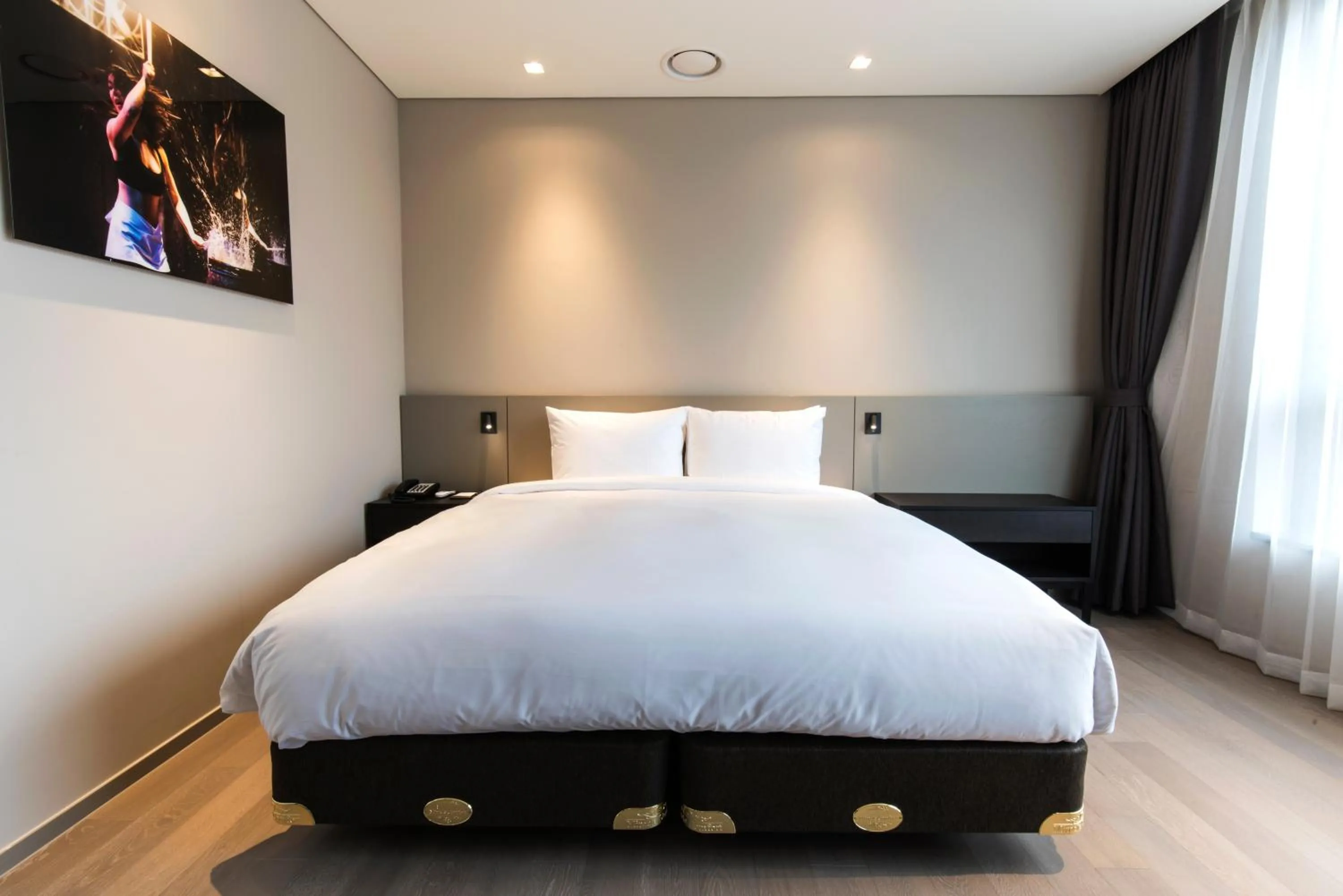 Bedroom, Bed in Hotel Nanta Jeju