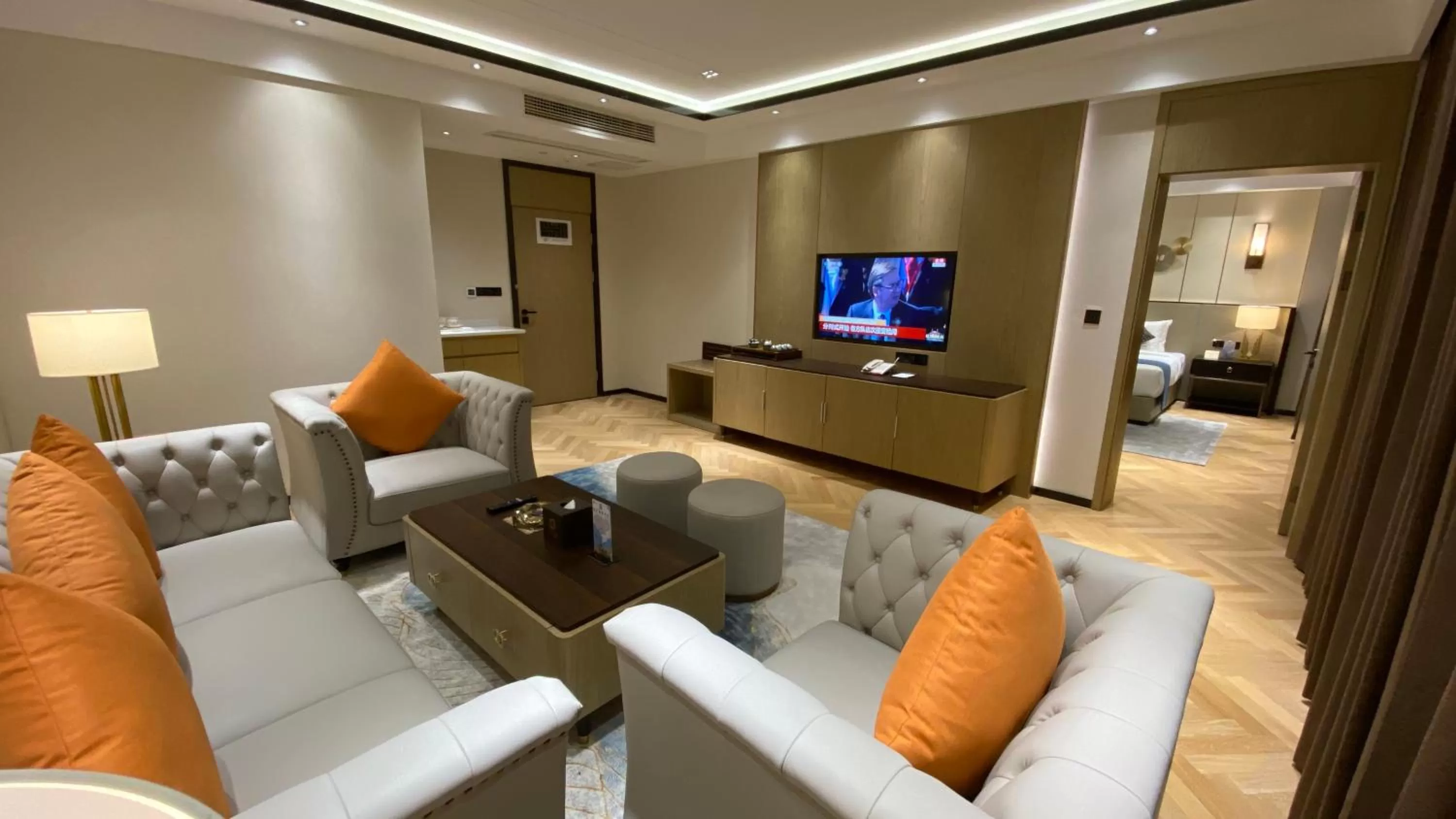 Living room in Ocean Delight Boutique Hotel 海悦精品酒店