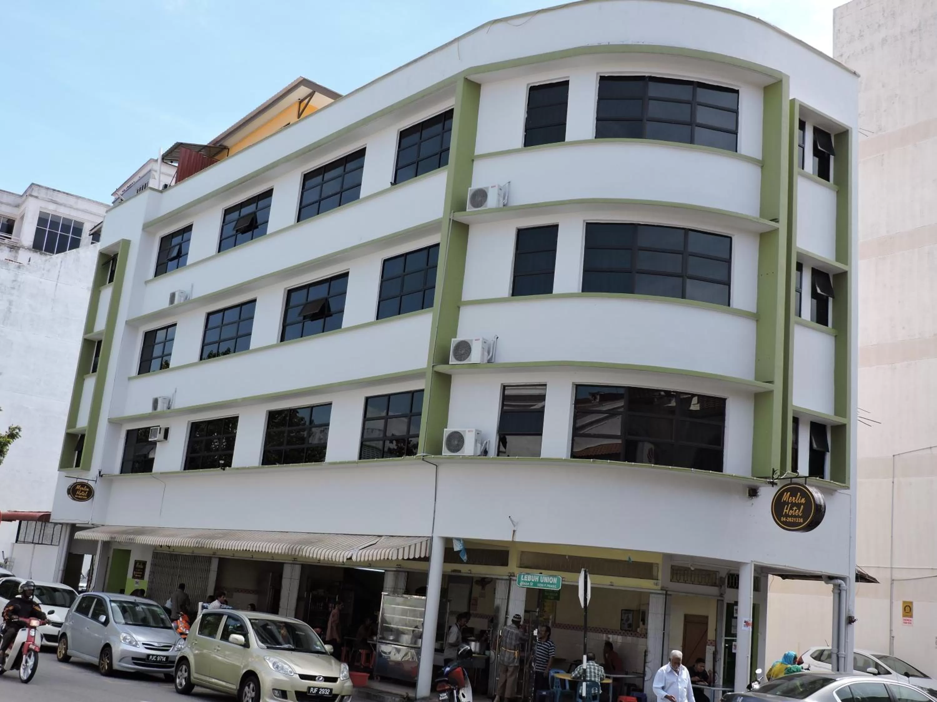 Facade/entrance in Merlin Hotel George Town Penang