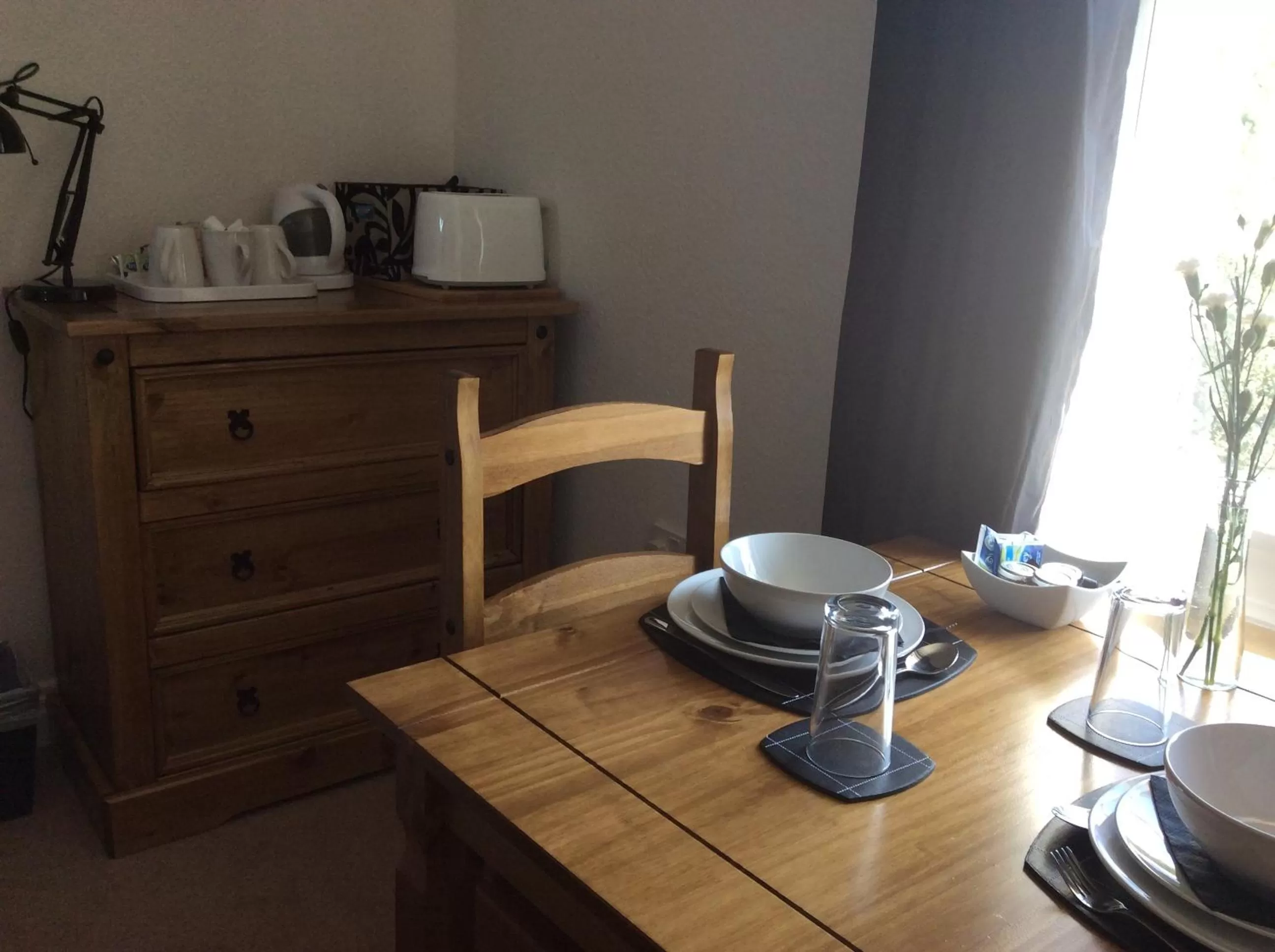 Dining area in Beightons Bed and Breakfast