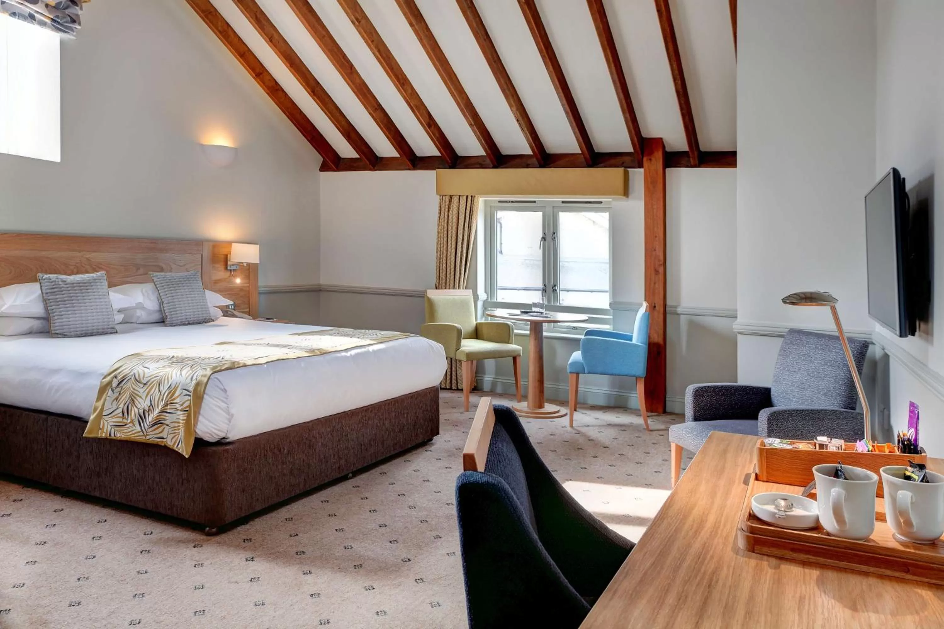 Photo of the whole room, Bed in Quy Mill Hotel & Spa, Cambridge