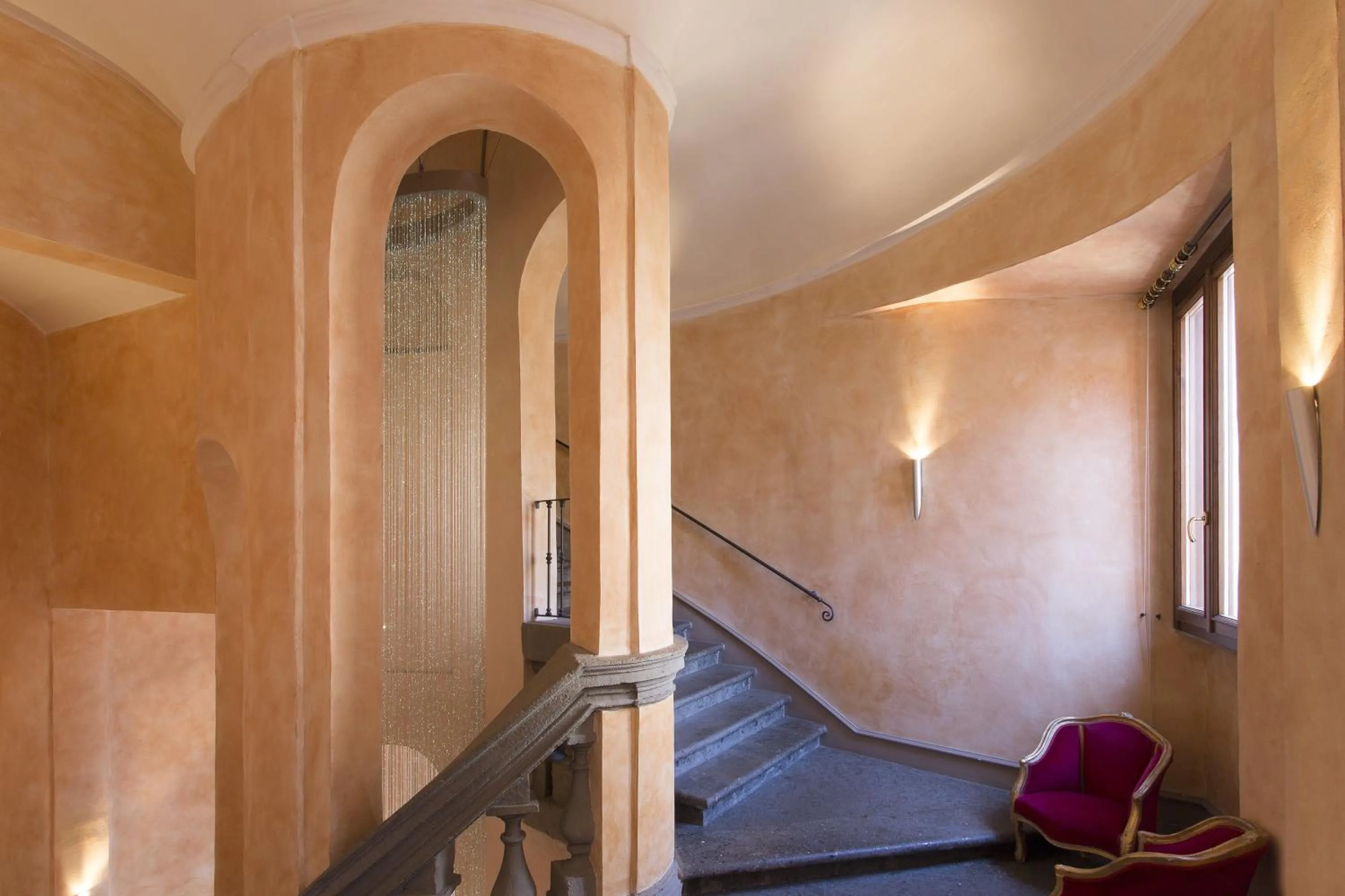 Decorative detail in Hotel Teatro Pace