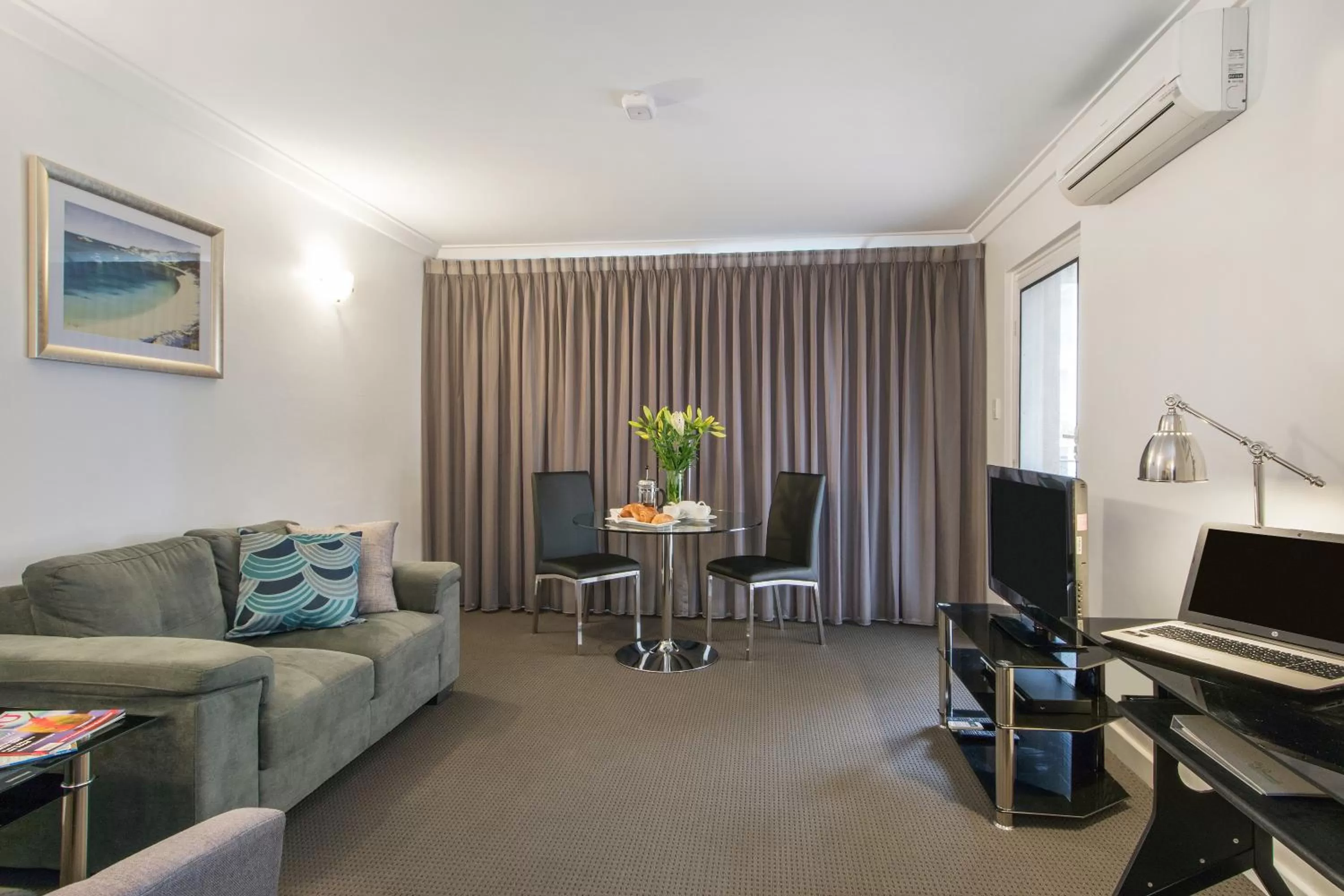 Living room in The Peninsula Riverside Serviced Apartments