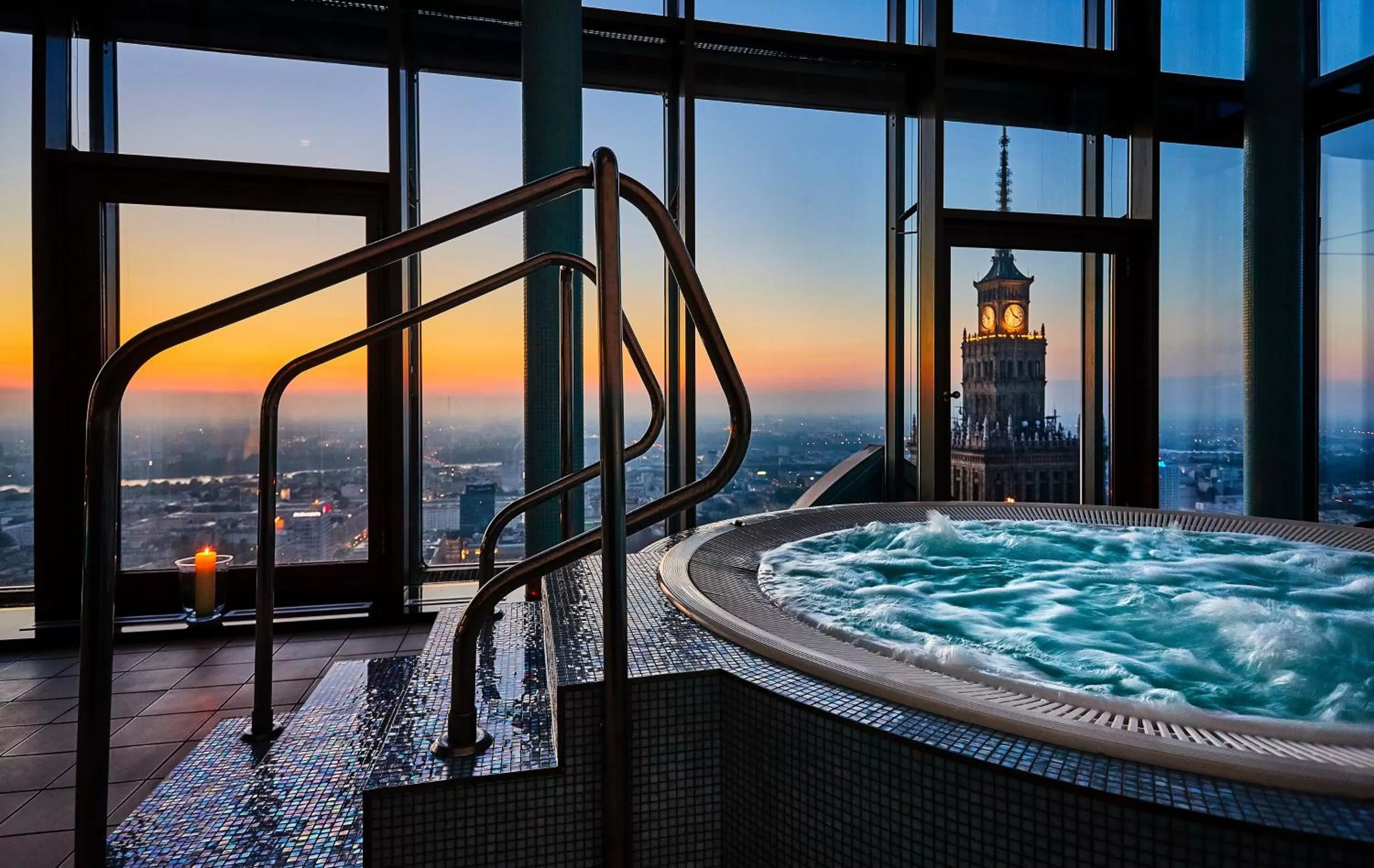 Swimming pool in InterContinental Warszawa by IHG