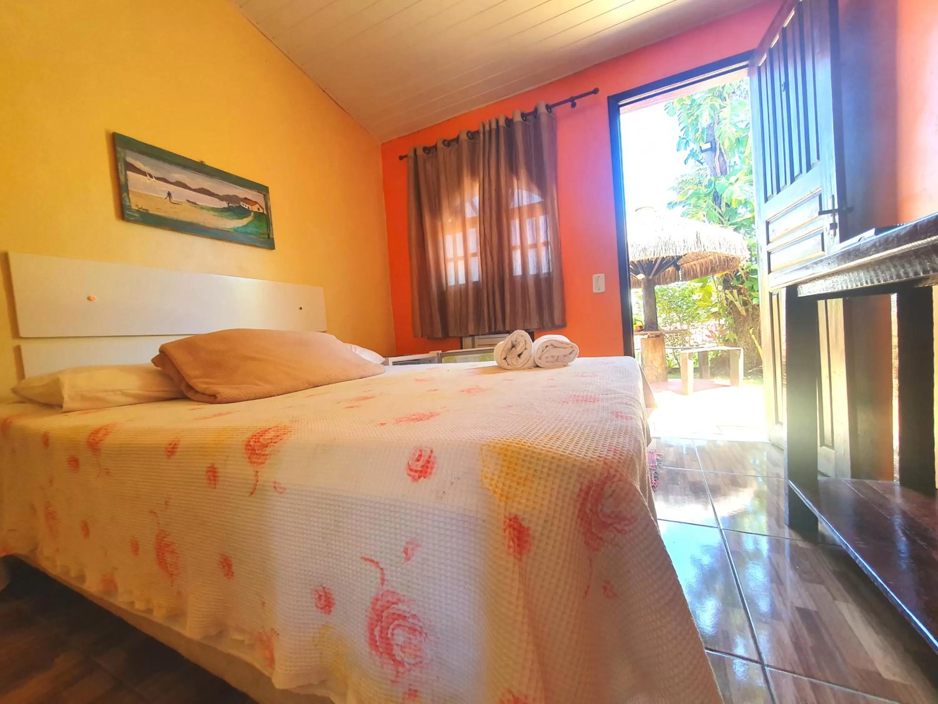 Bedroom, Bed in Suítes Casa do Barão