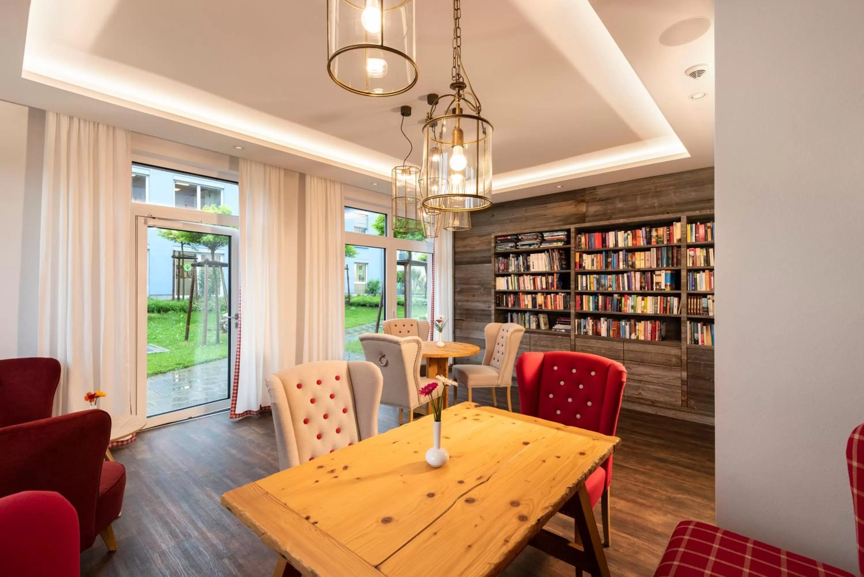 Seating area in Allgäu Art Hotel