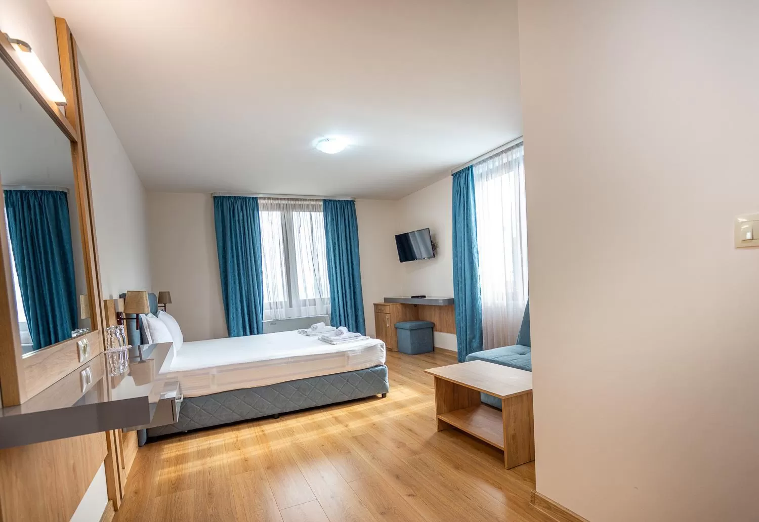 Bed in Eco Hotel Momata