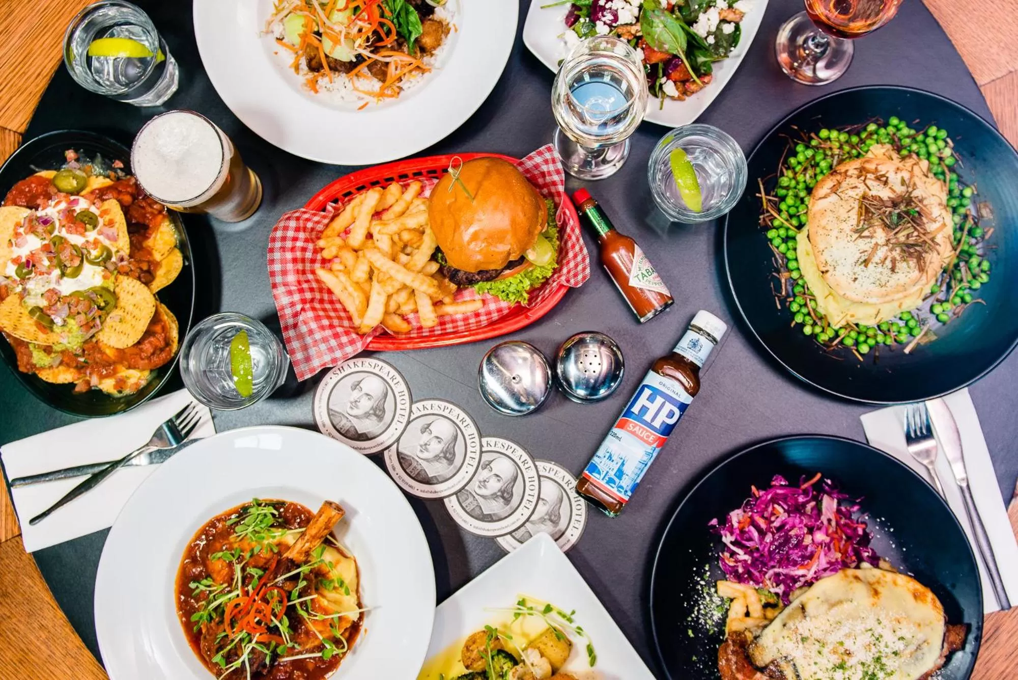Food close-up in Shakespeare Hotel