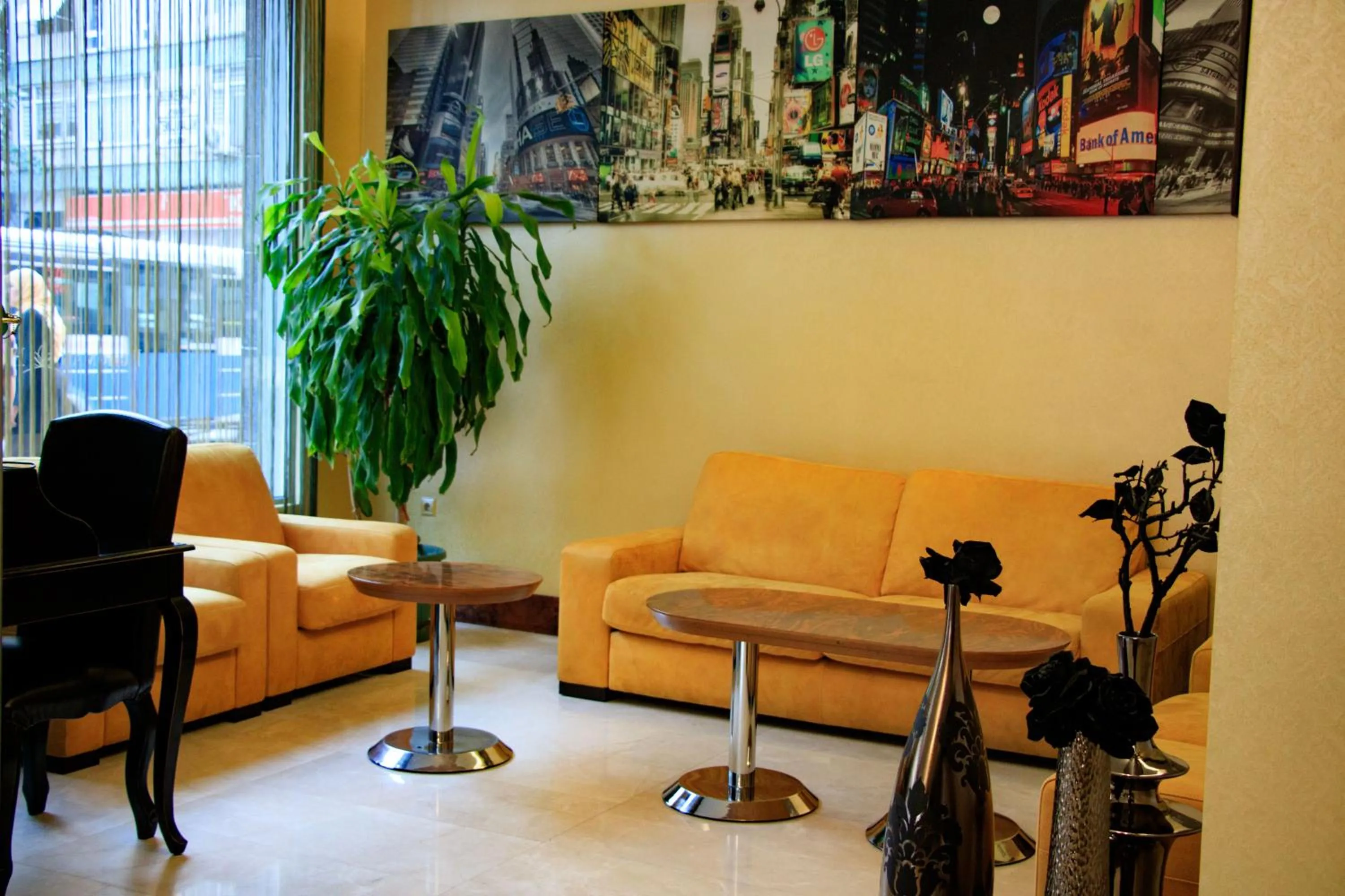 Lobby or reception in Burcman Hotel