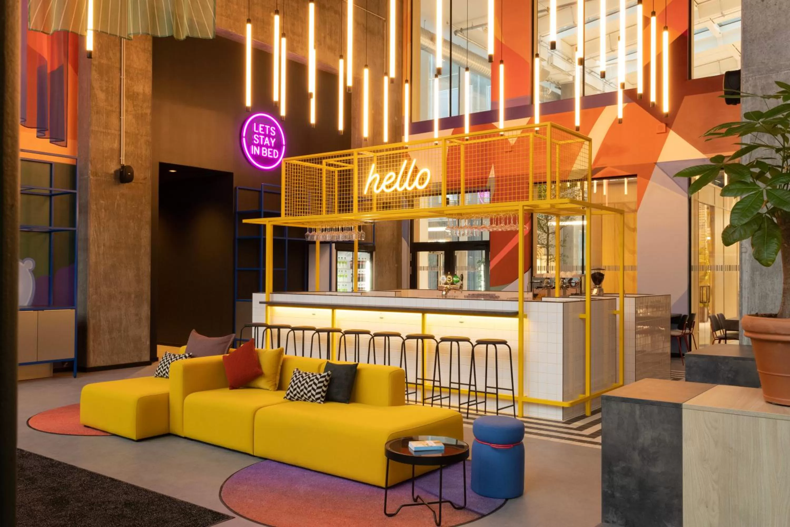 Lobby or reception in ibis Styles Copenhagen Orestad