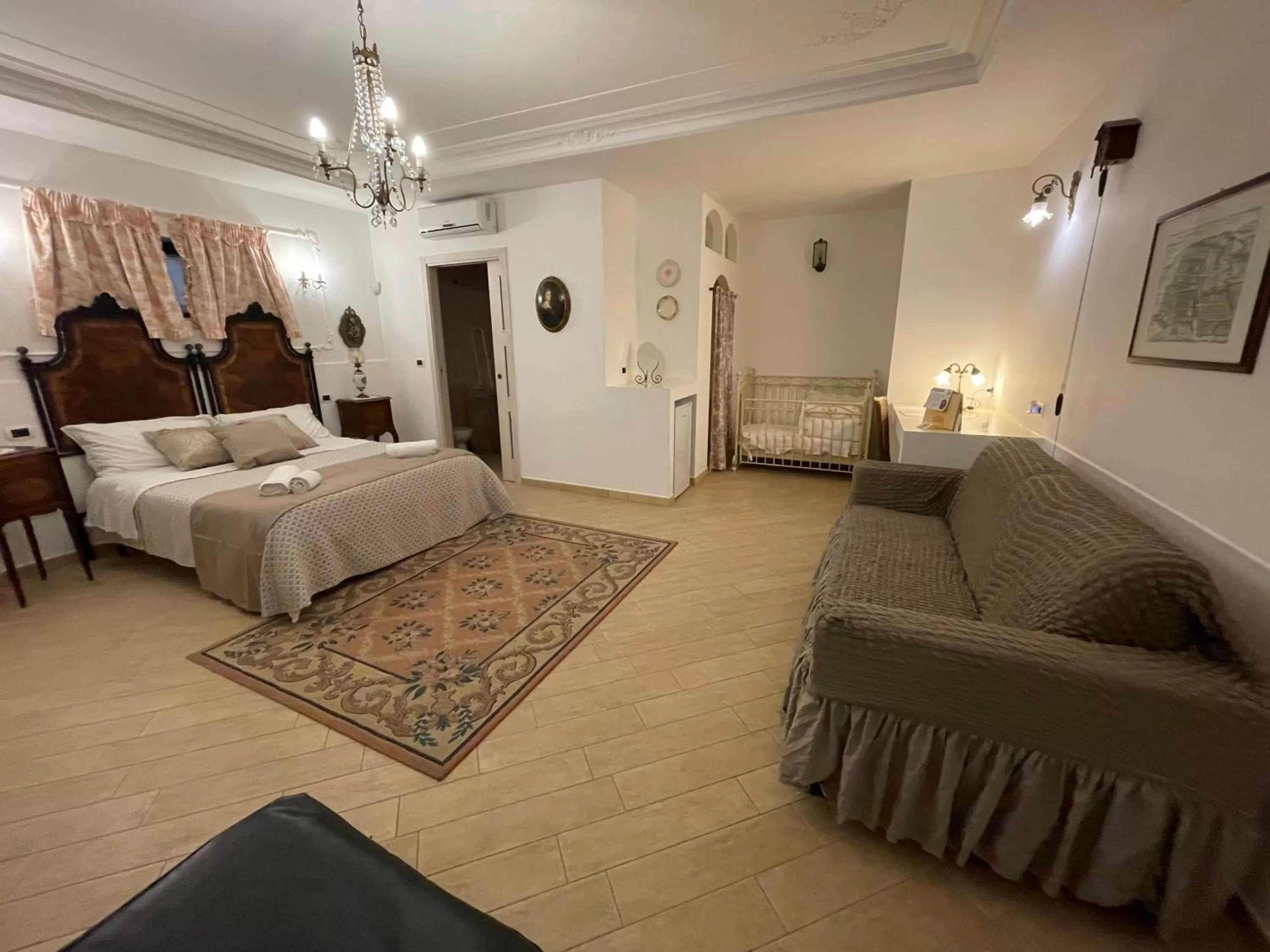 Bed in B&B Barletta Acasamia con Parcheggio Privato