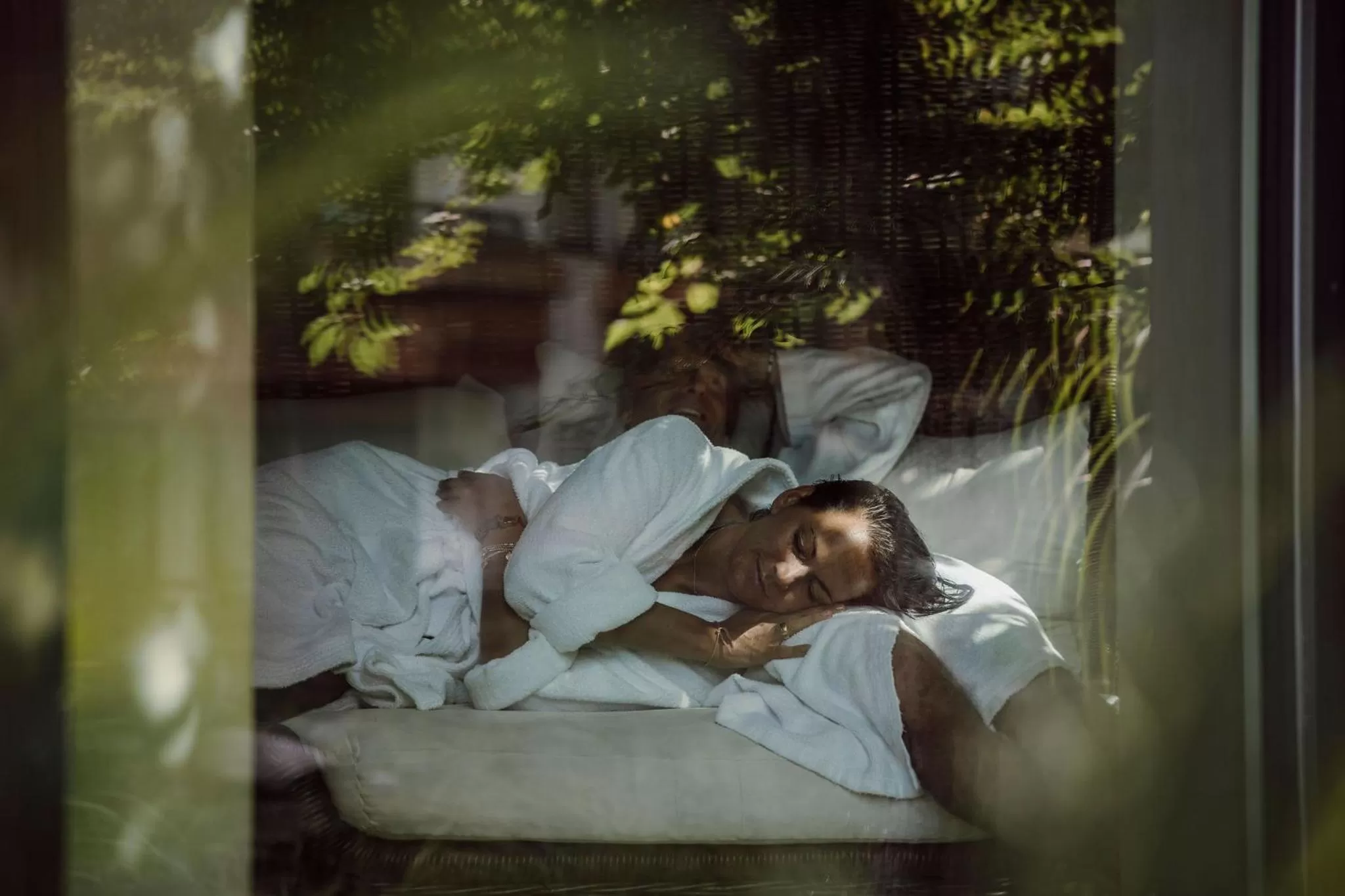 Spa and wellness centre/facilities, Bed in TheResi Appartements