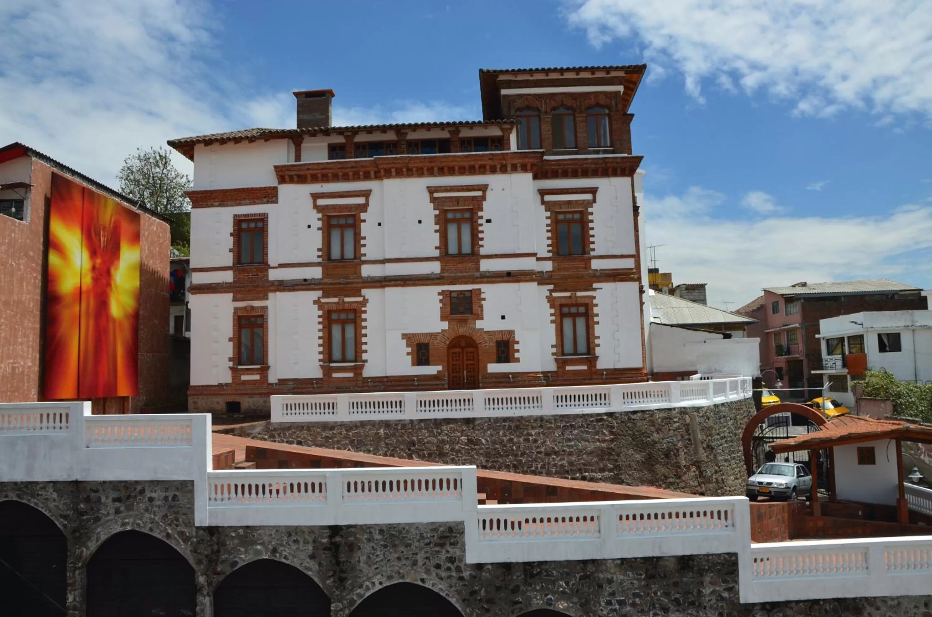 Facade/entrance in Vista del Angel Hotel Boutique