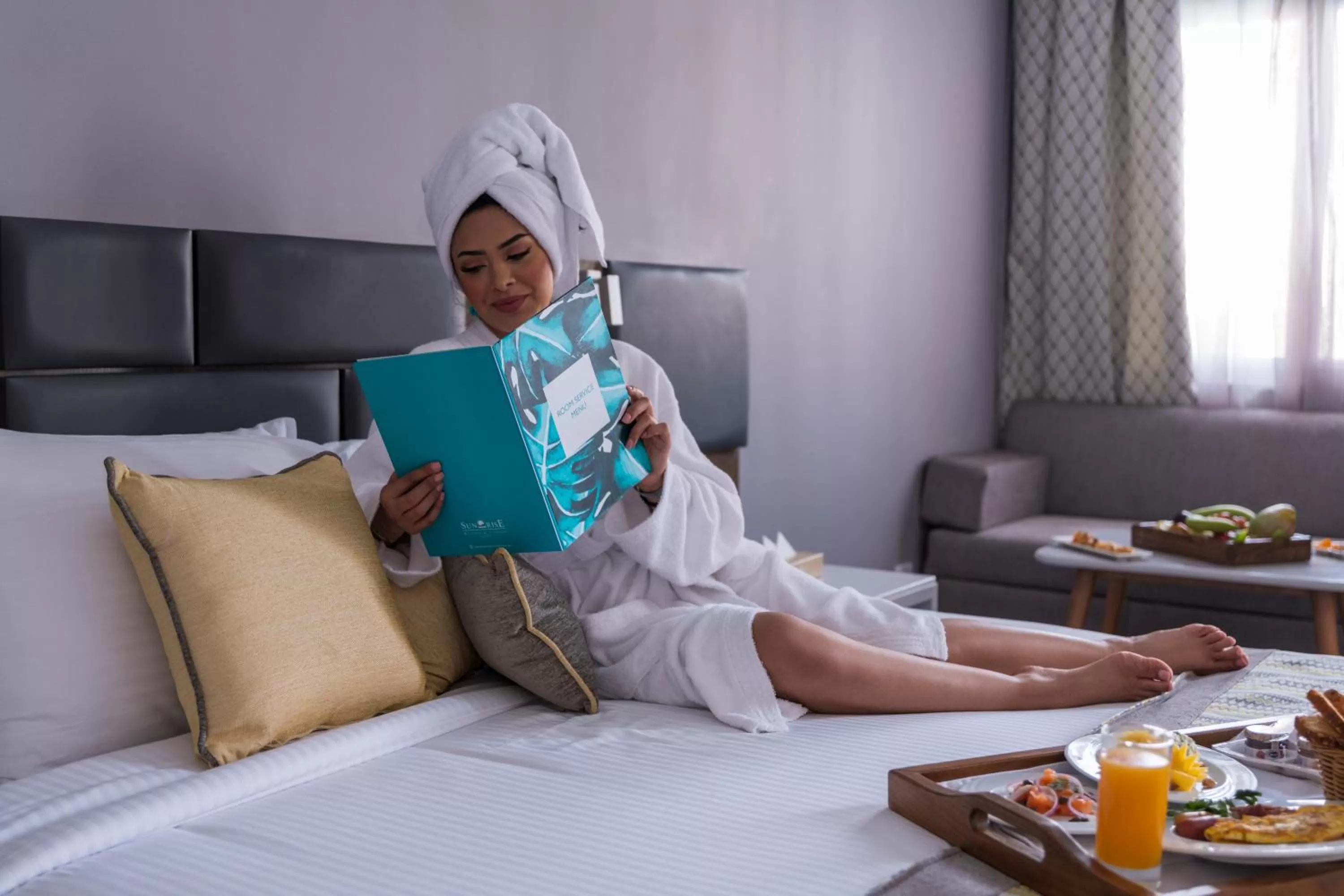 Bedroom in Sunrise Diamond Beach Resort -Grand Select