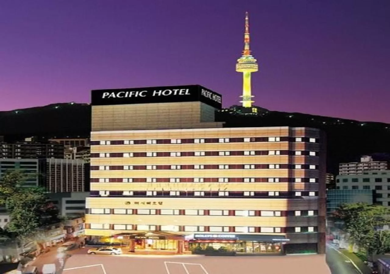 Property building in Pacific Hotel