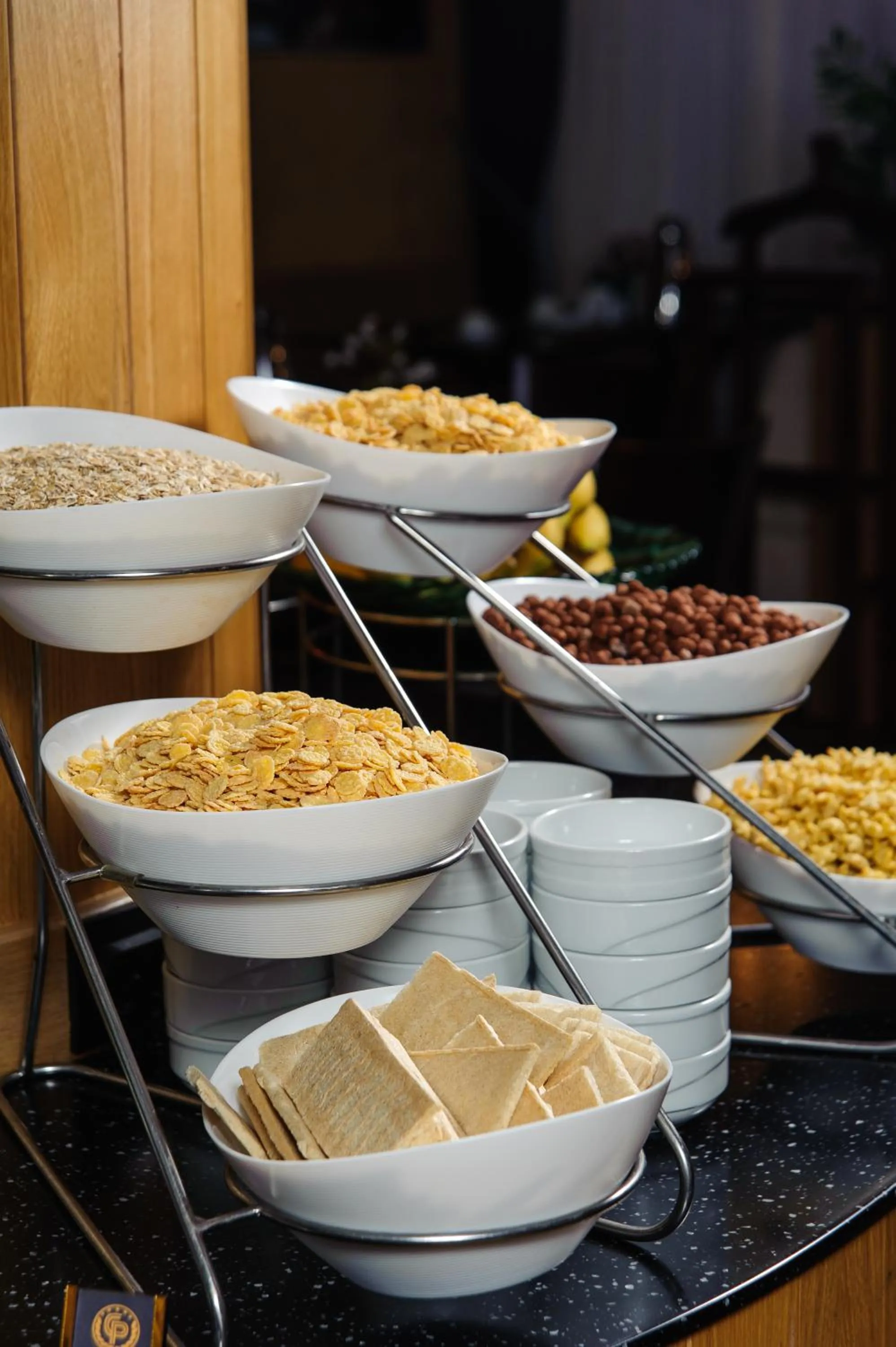 Breakfast in City Palace Hotel Tashkent