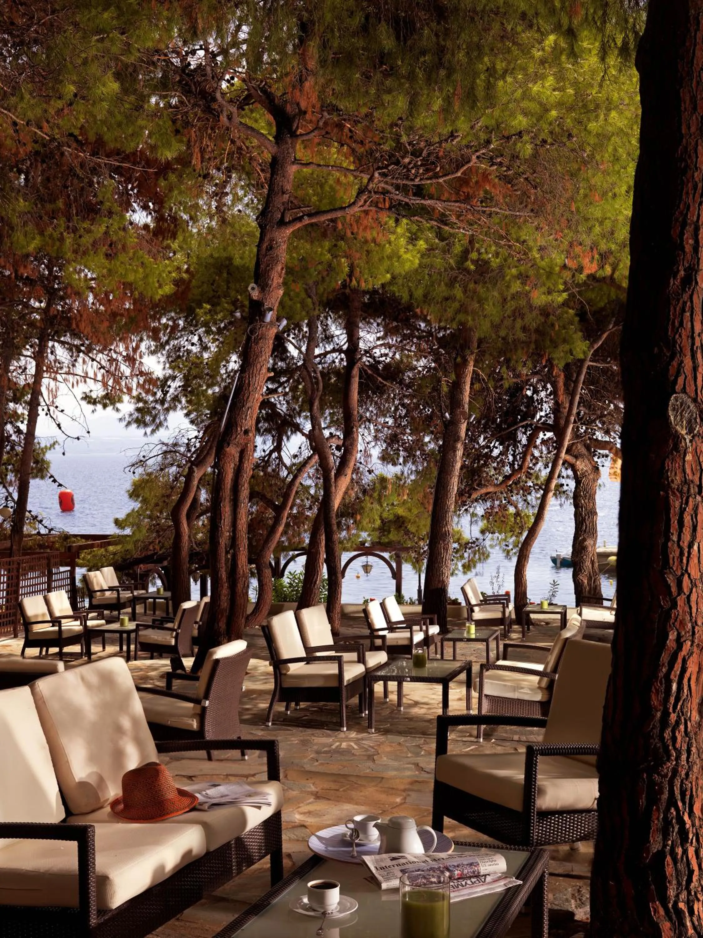 Garden in Ramada Loutraki Poseidon Resort