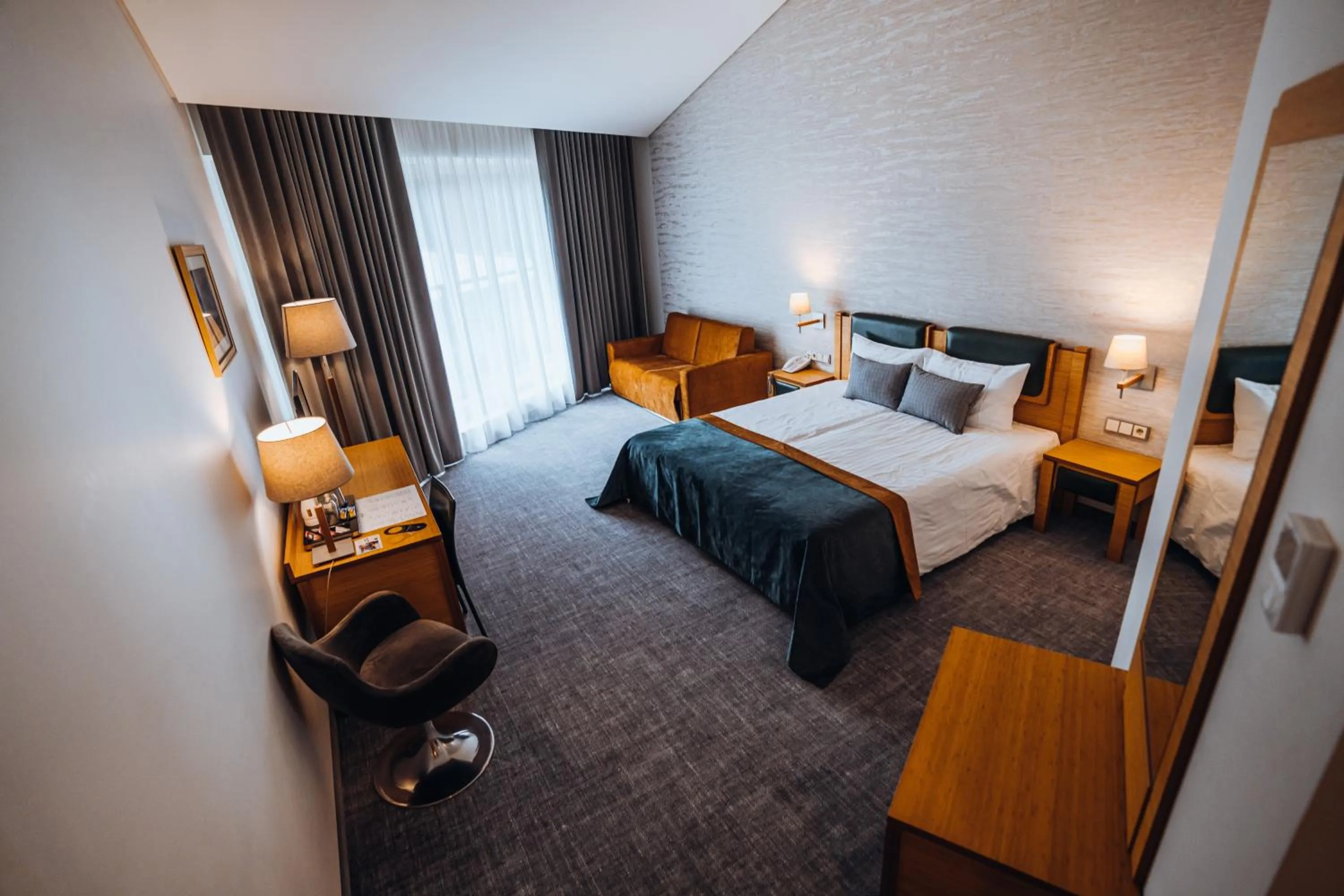 Photo of the whole room, Bed in Gabija Hotel SPA & Conferences