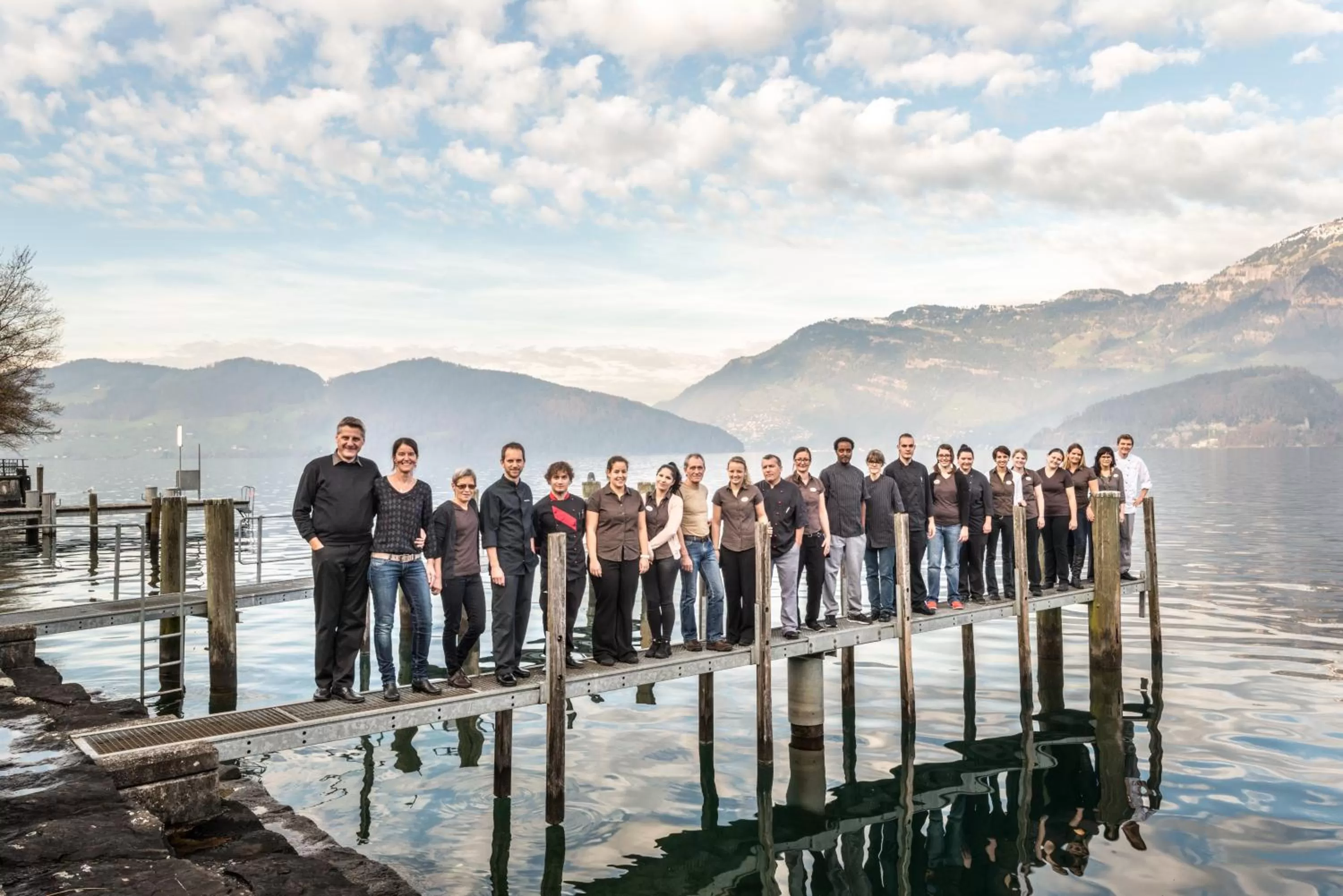 Family in Hotel Nidwaldnerhof direkt am See