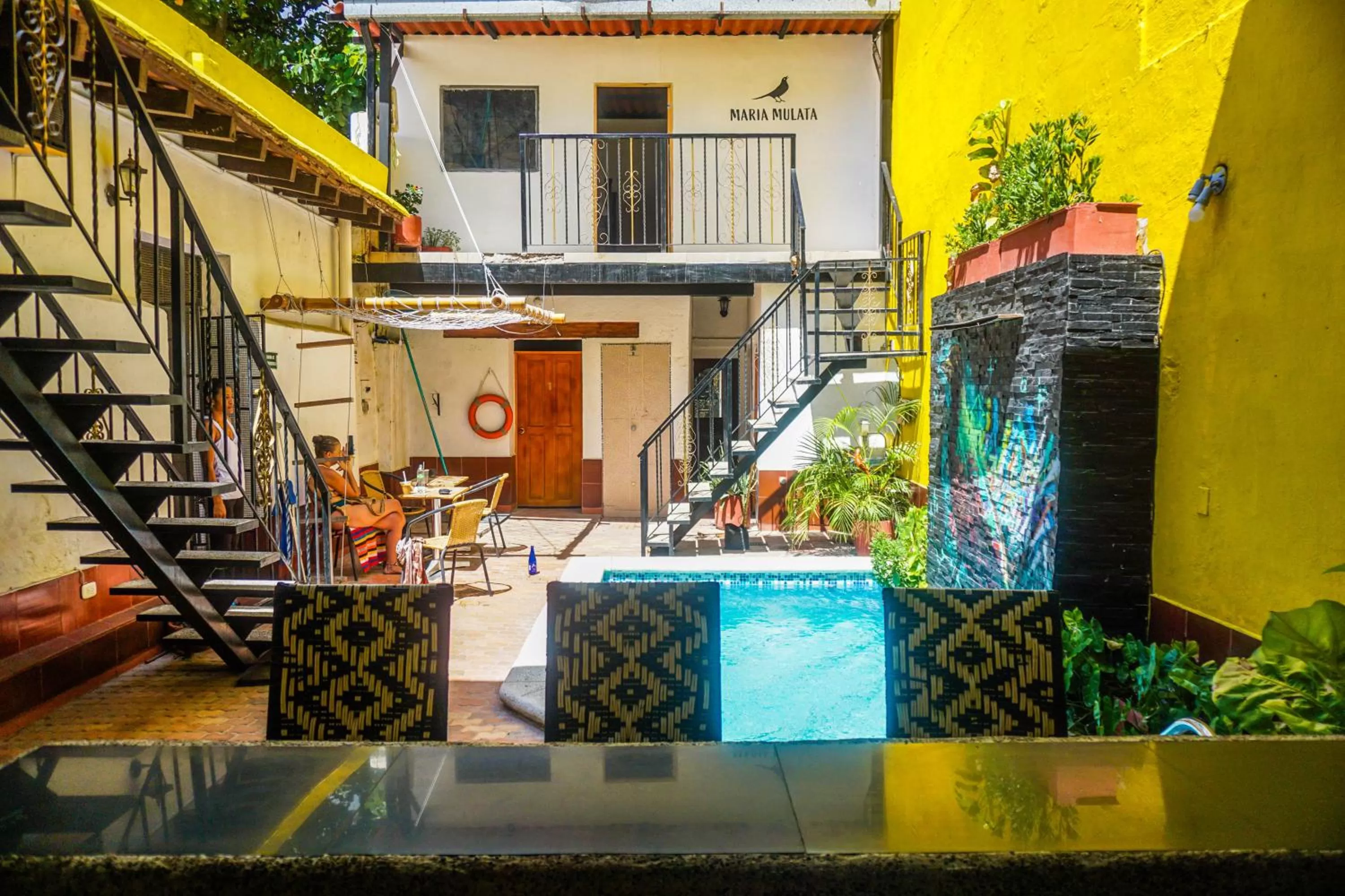 Patio in Maria Mulata Boutique Hotel