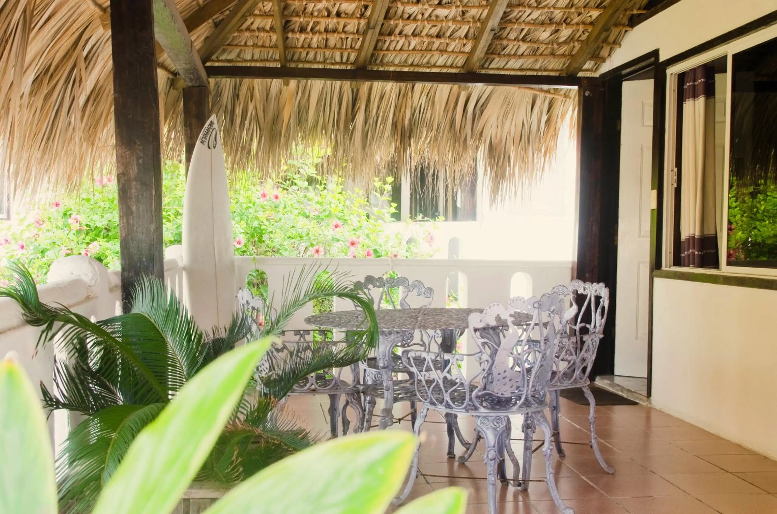 Balcony/Terrace in Bungalows Zicatela