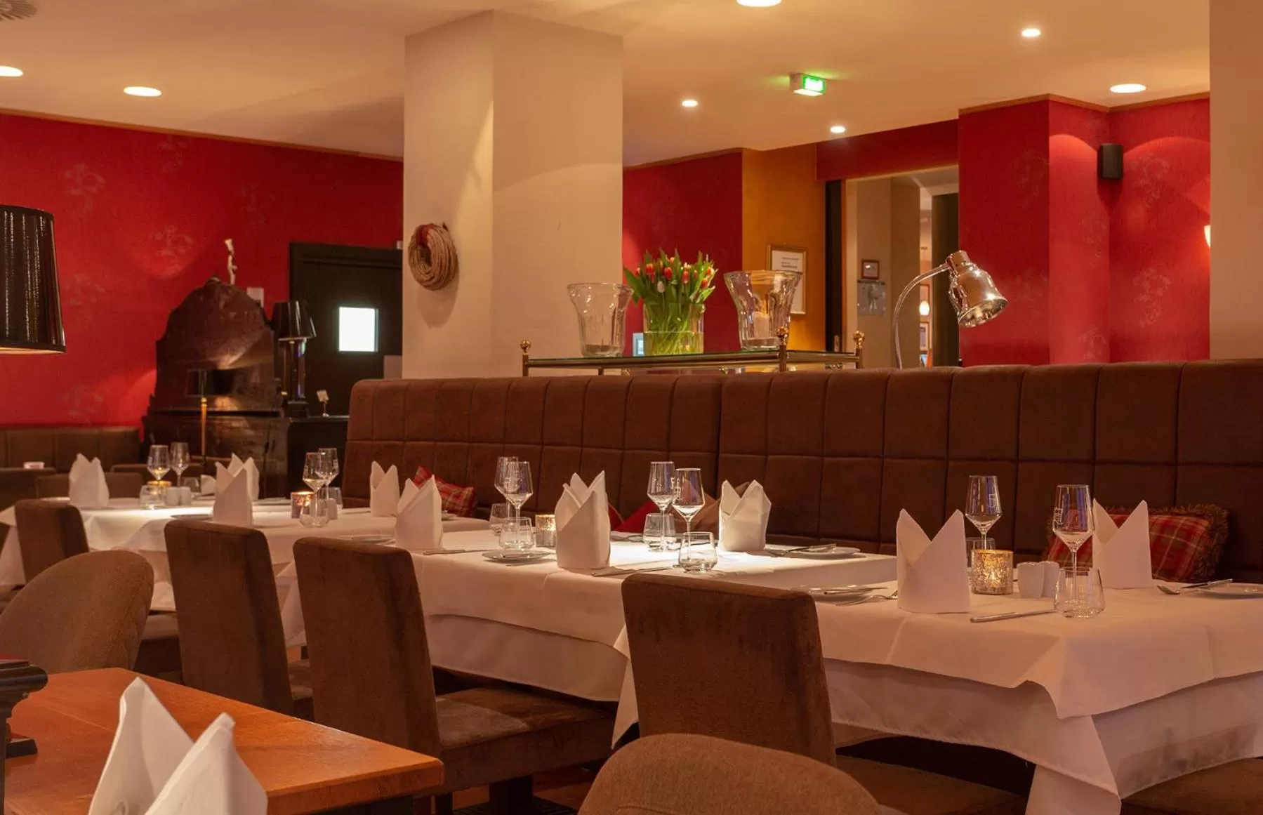 Restaurant/places to eat in Hotel Speicher am Ziegelsee