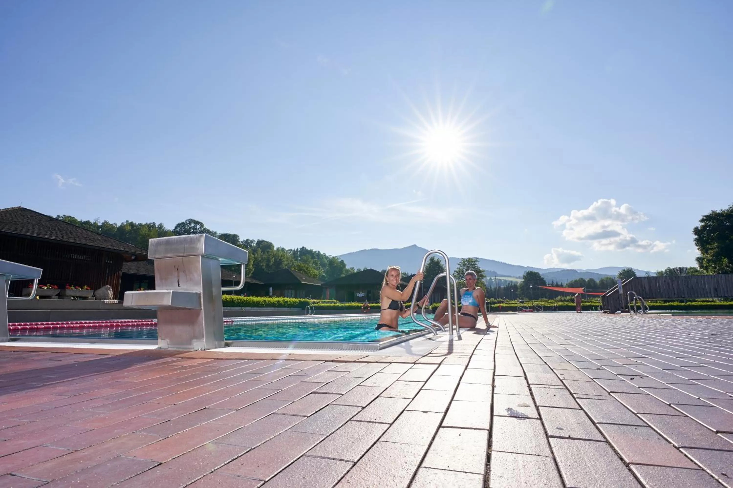 Open Air Bath in Wander und Aktiv Hotel Rösslwirt