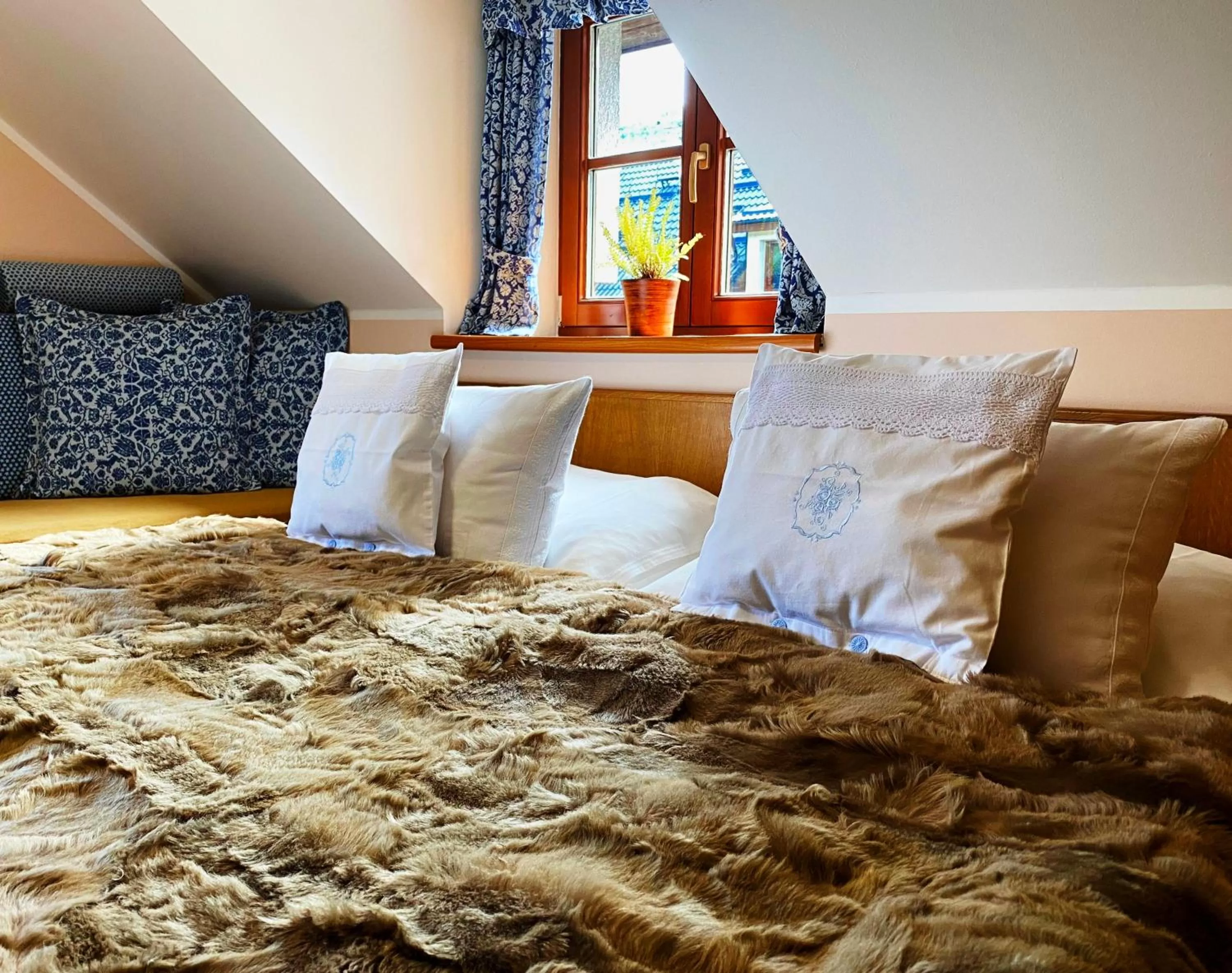 Bed in Hotel Na Dolině