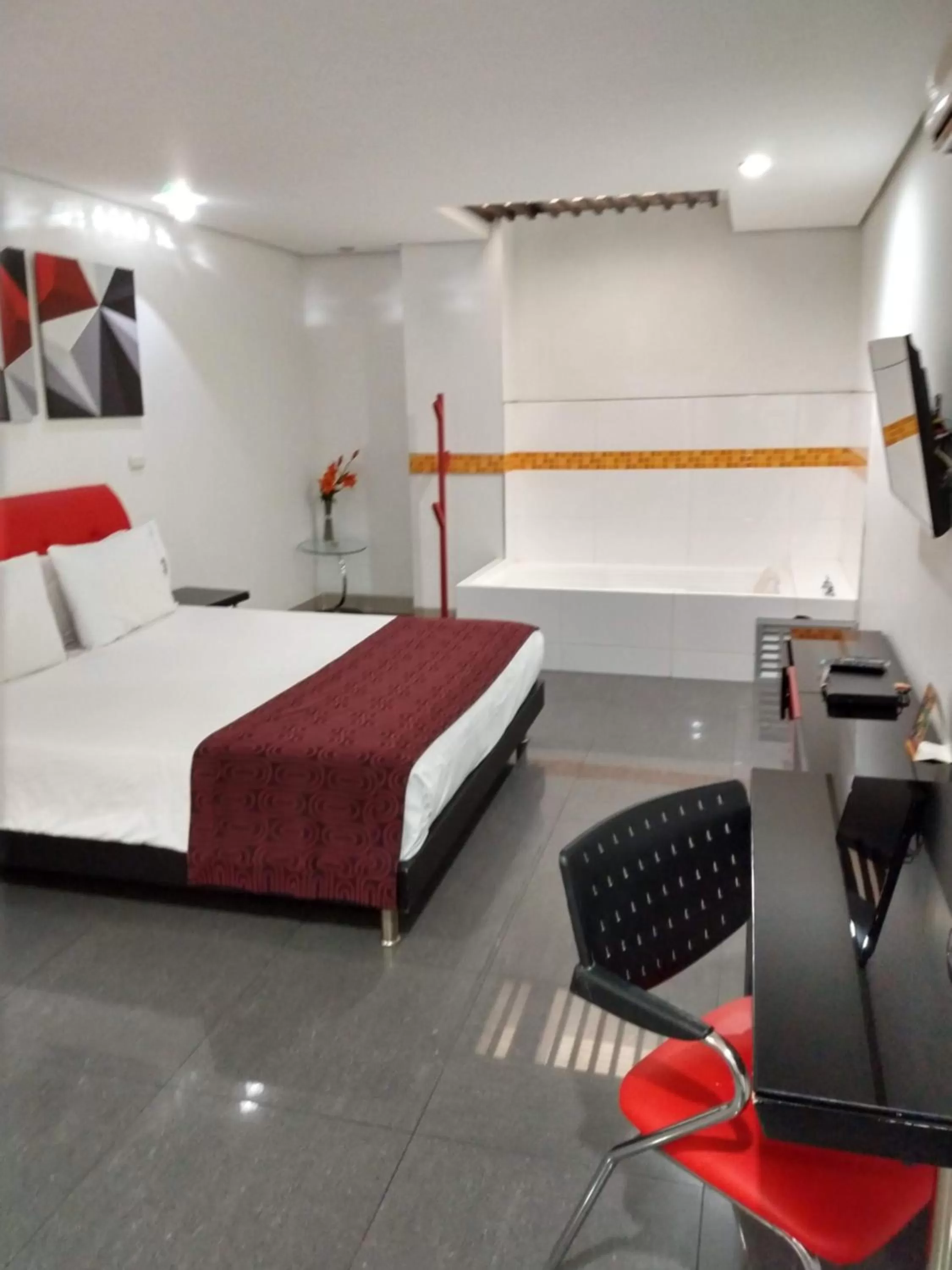 Bed in Hotel Merlott 70