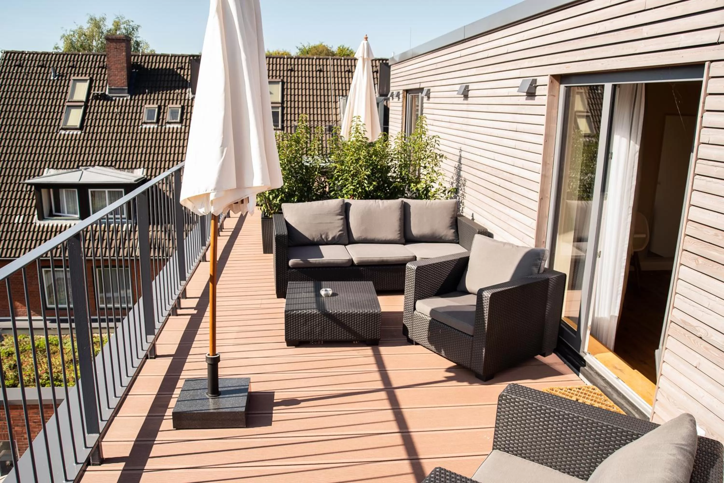 Balcony/Terrace in Hotel Birke, Ringhotel Kiel