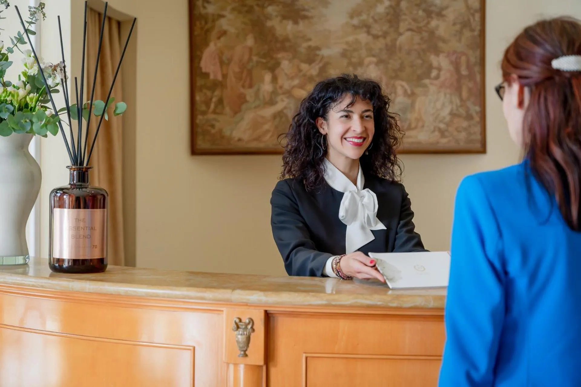 Lobby or reception in Residenza Parco Fellini