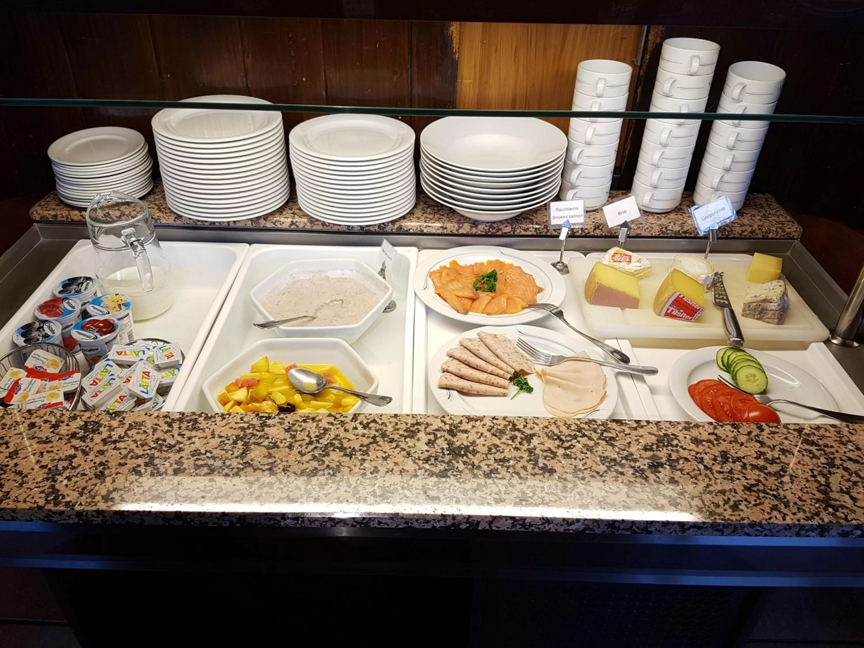 Breakfast in Hotel Eremitage