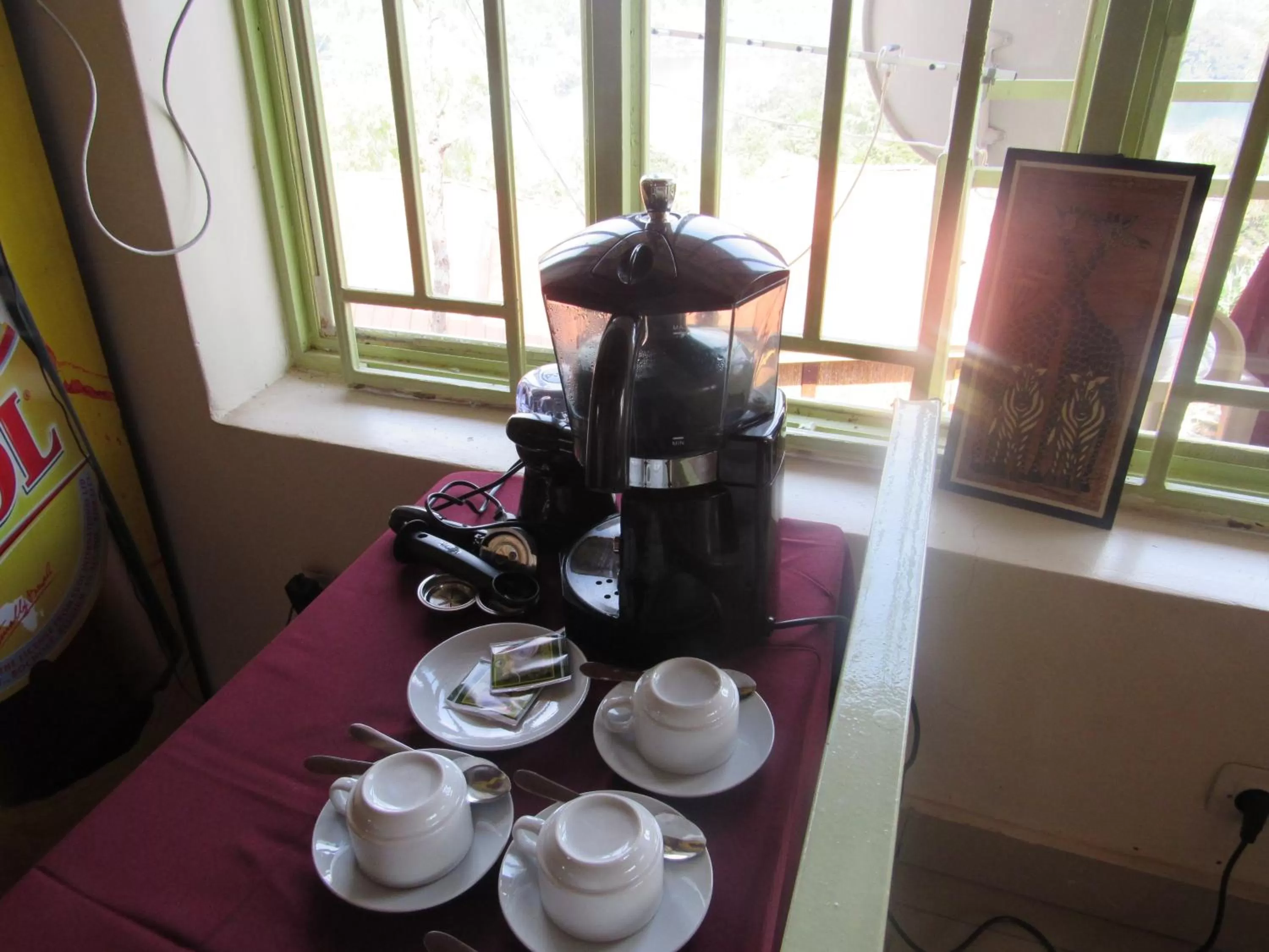 Coffee/tea facilities in Rebero Kivu Resort