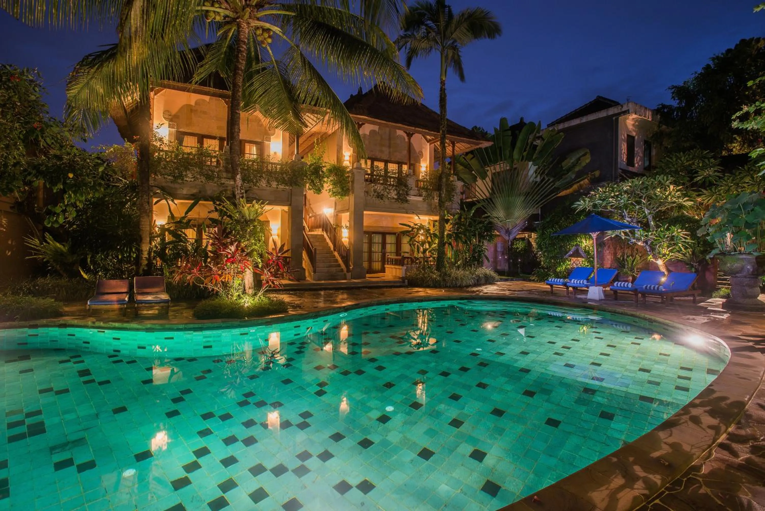 Swimming pool in Samhita Garden Ubud