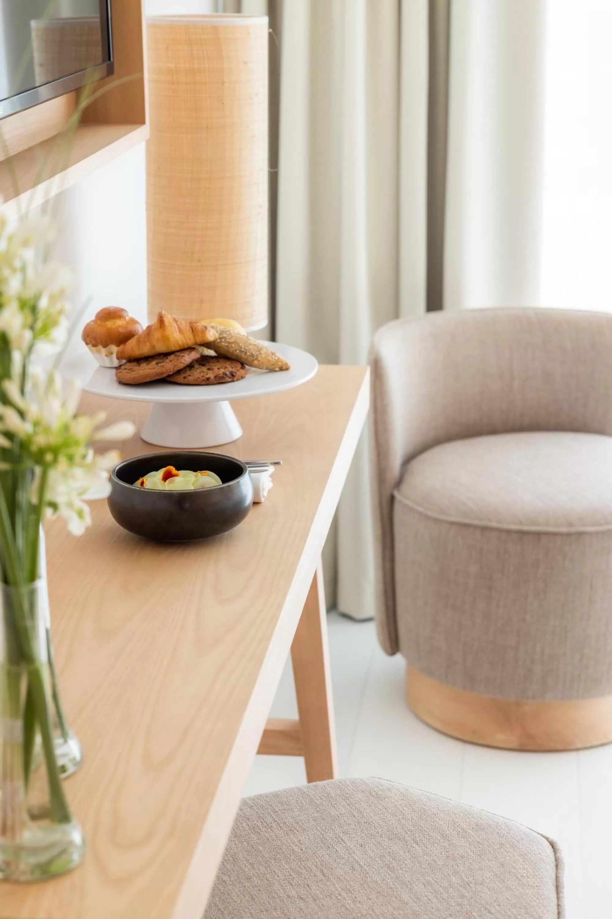 Bedroom in Hôtel Ibaïa