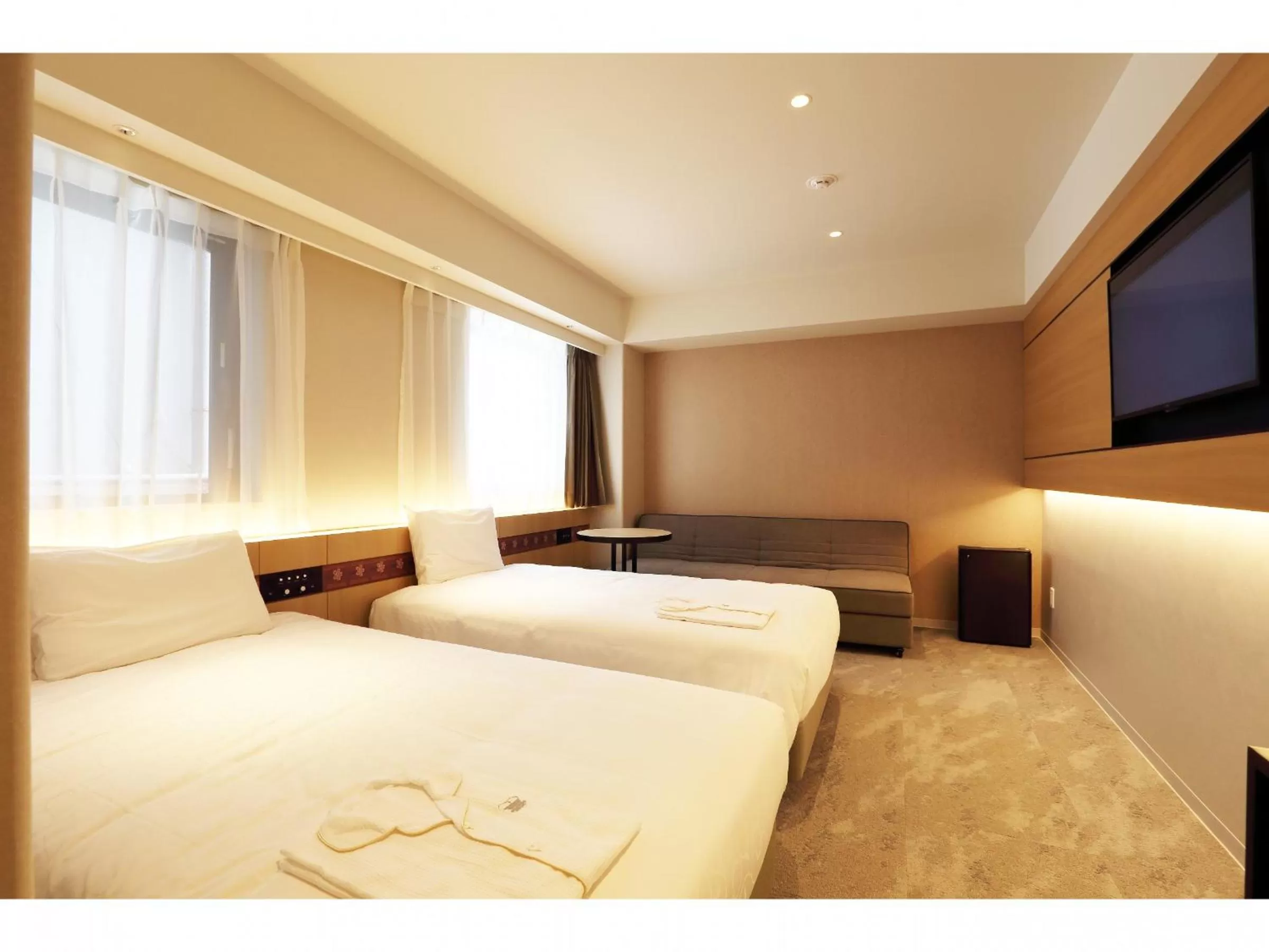 Photo of the whole room, Bed in Henn na Hotel Premier Nara