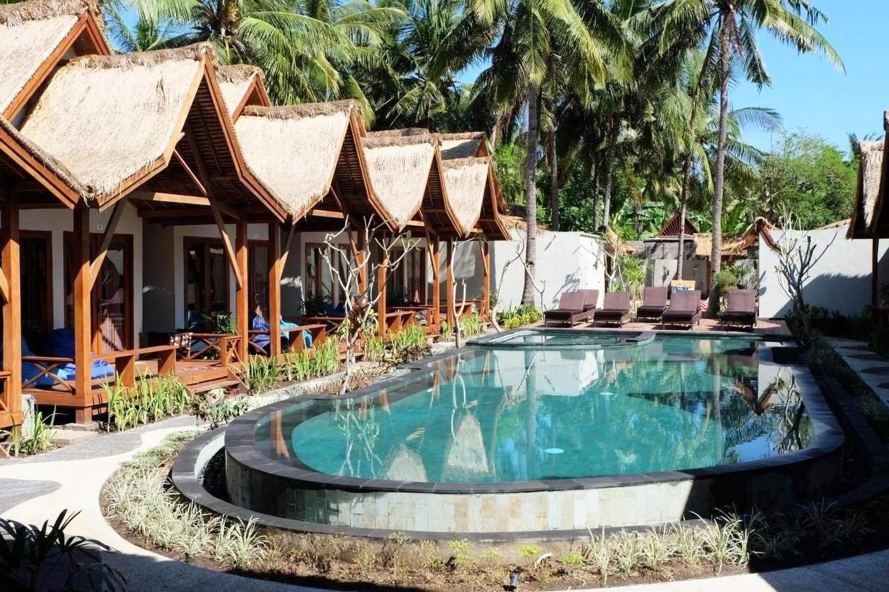 Property building in Gili One Resort