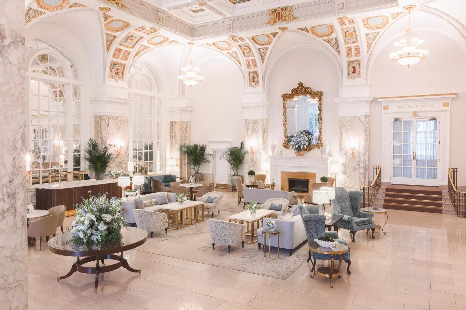 Lobby or reception in The Hermitage Hotel
