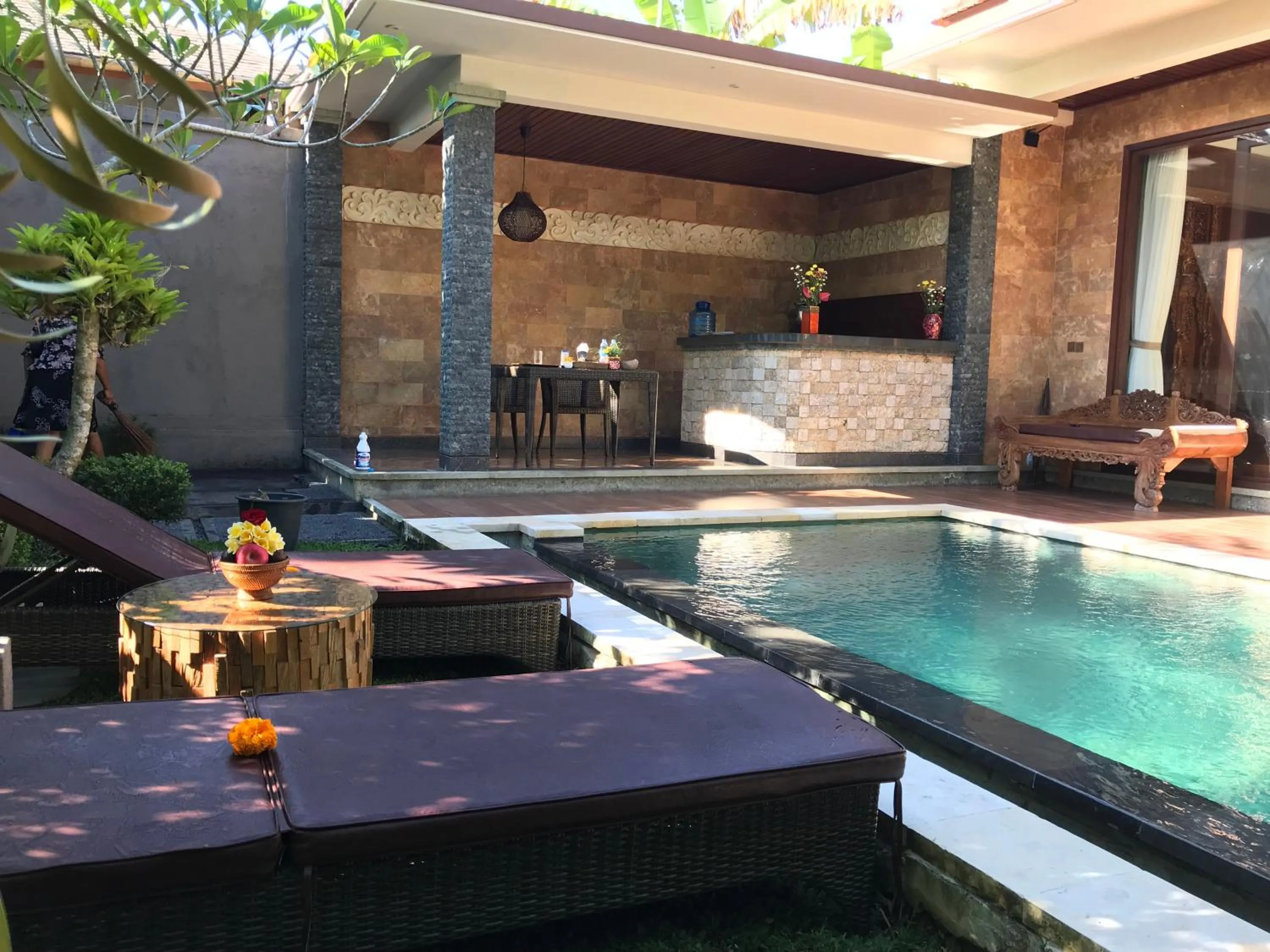 Pool view in Ubud Paradise Villa