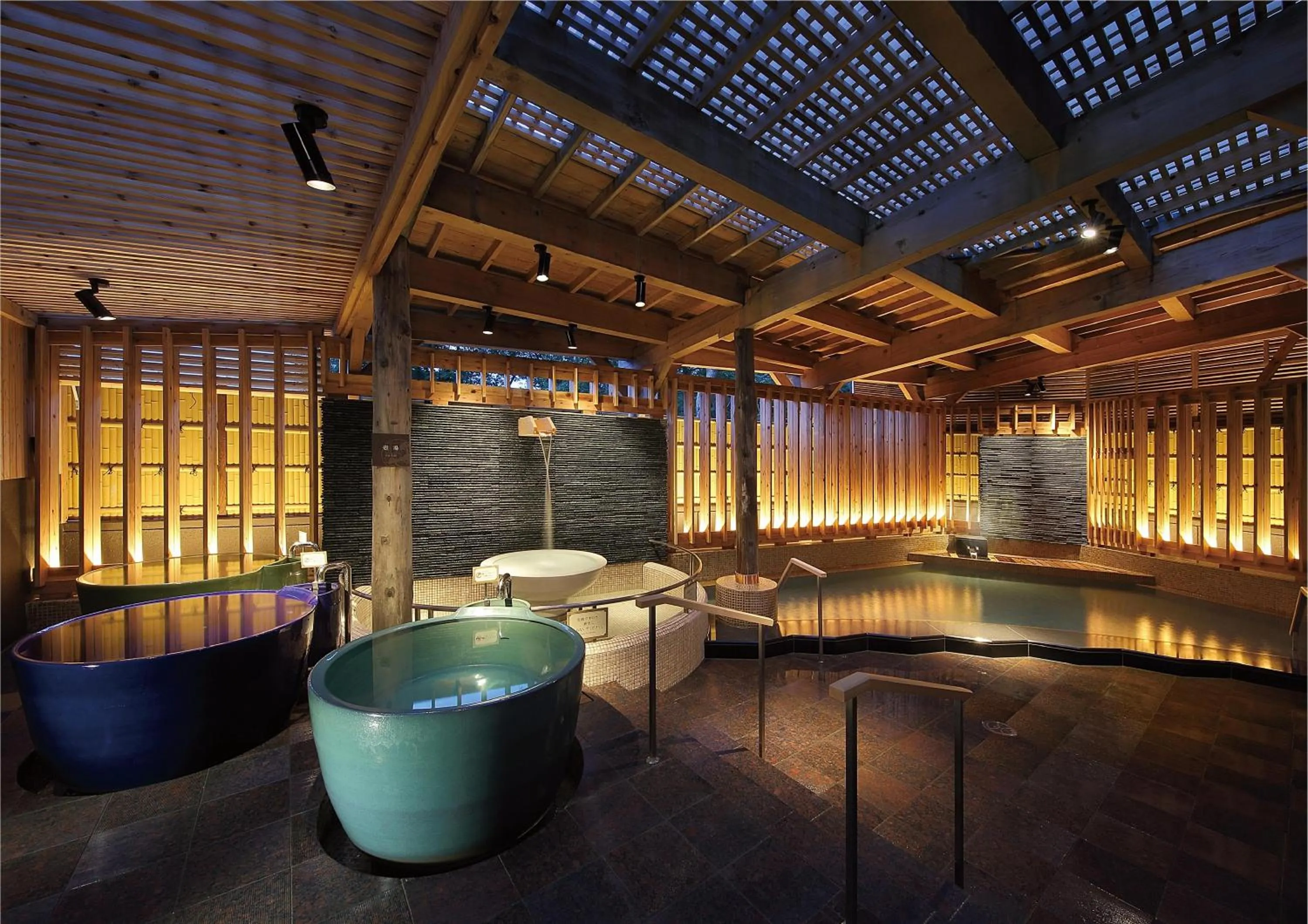 Hot Spring Bath in Hakodate Hotel Banso