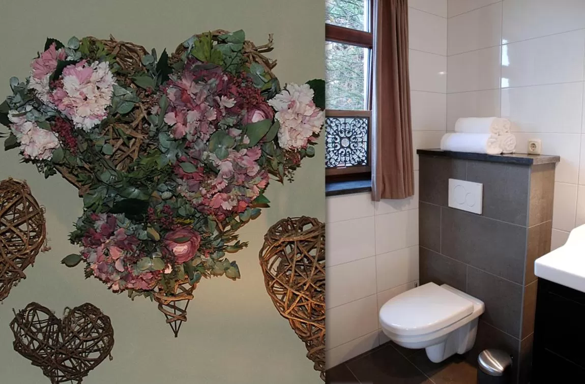 Decorative detail, Bathroom in Bed en Breakfast VerdeSud