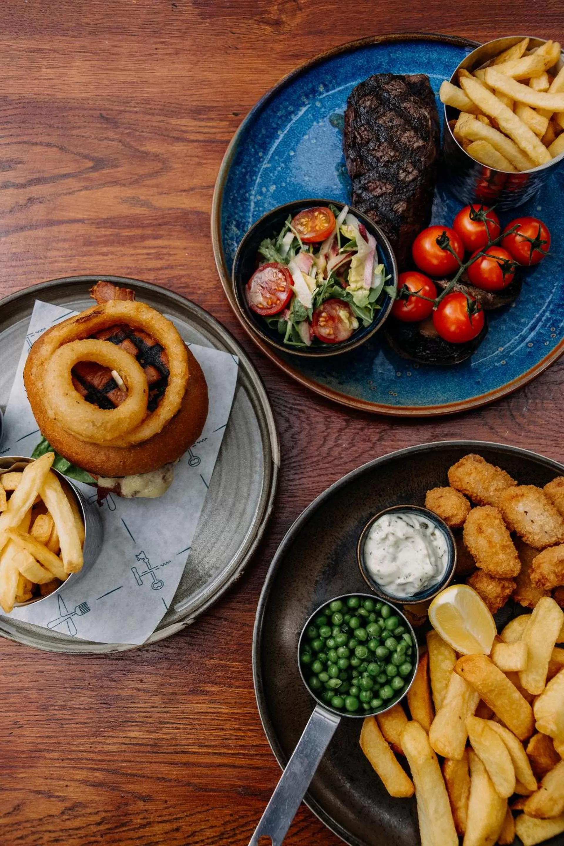Food close-up in The George Inn
