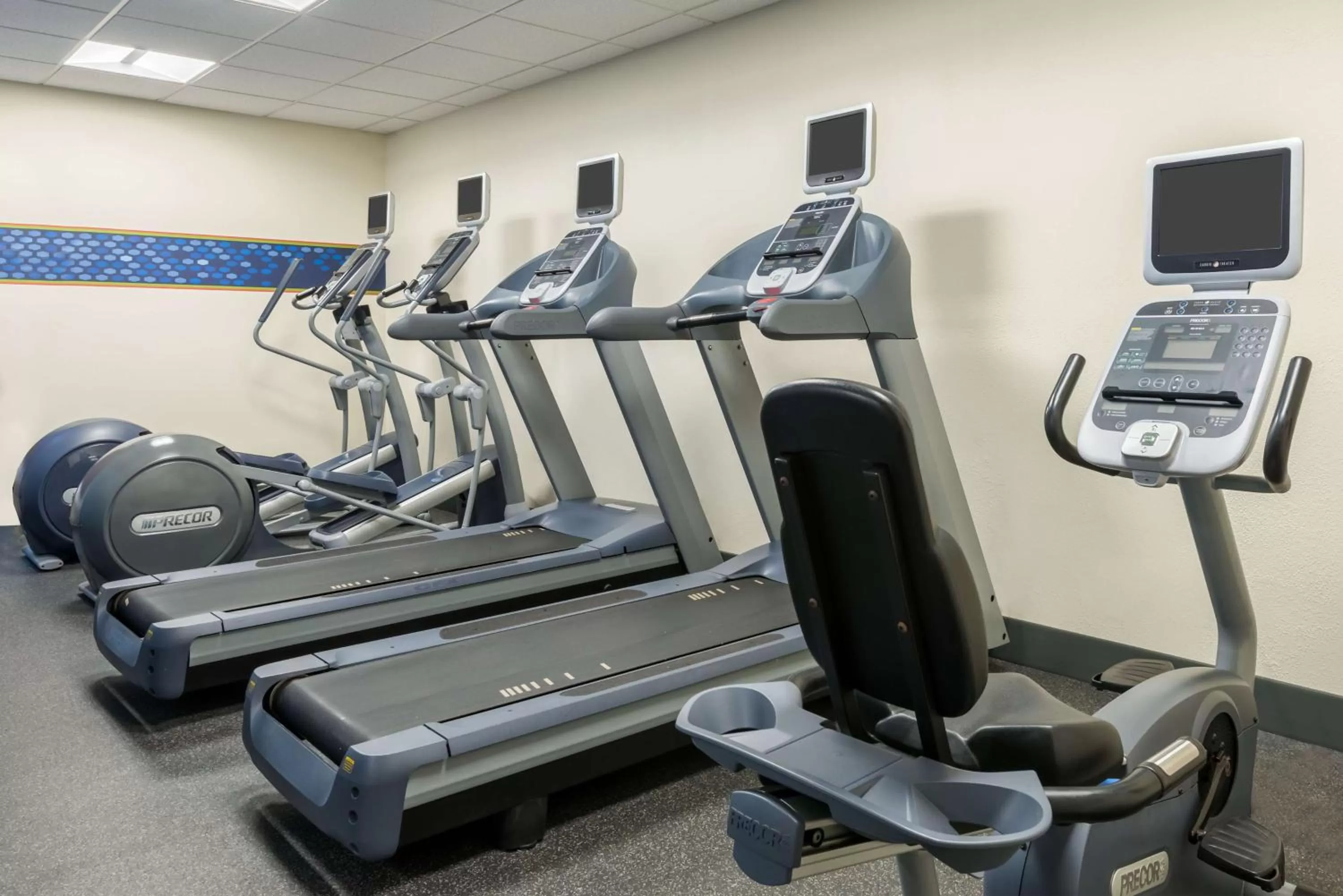 Fitness centre/facilities in Hampton Inn Boston / Marlborough