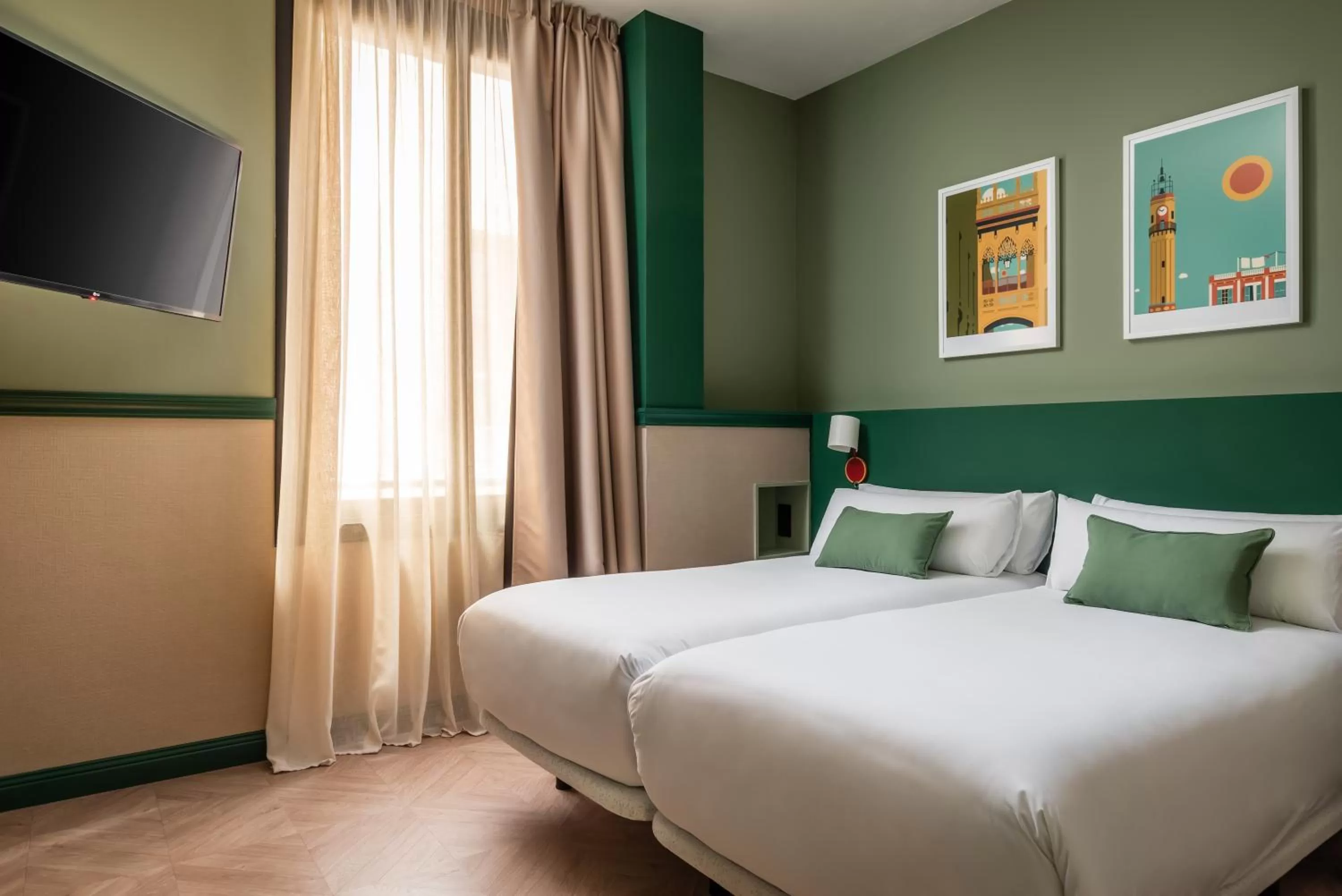 Bed in BYPILLOW Twenty