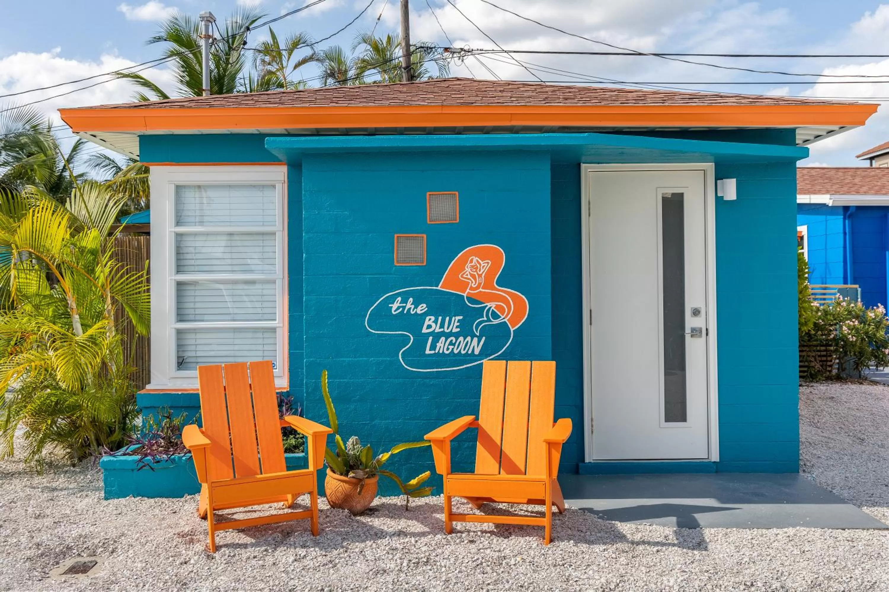 Patio in Sunset Inn and Cottages