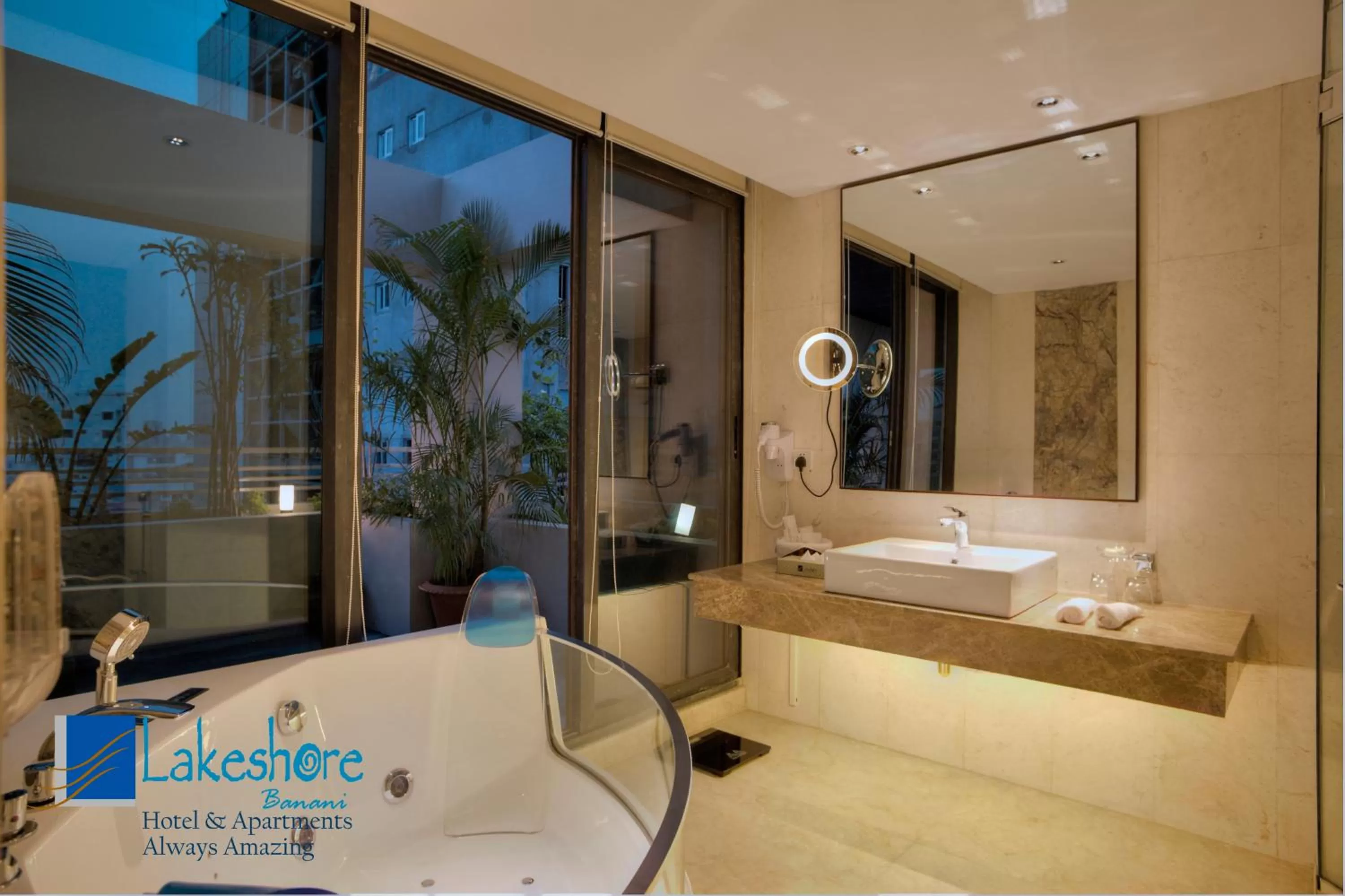 Bathroom in Lakeshore Suites, Banani