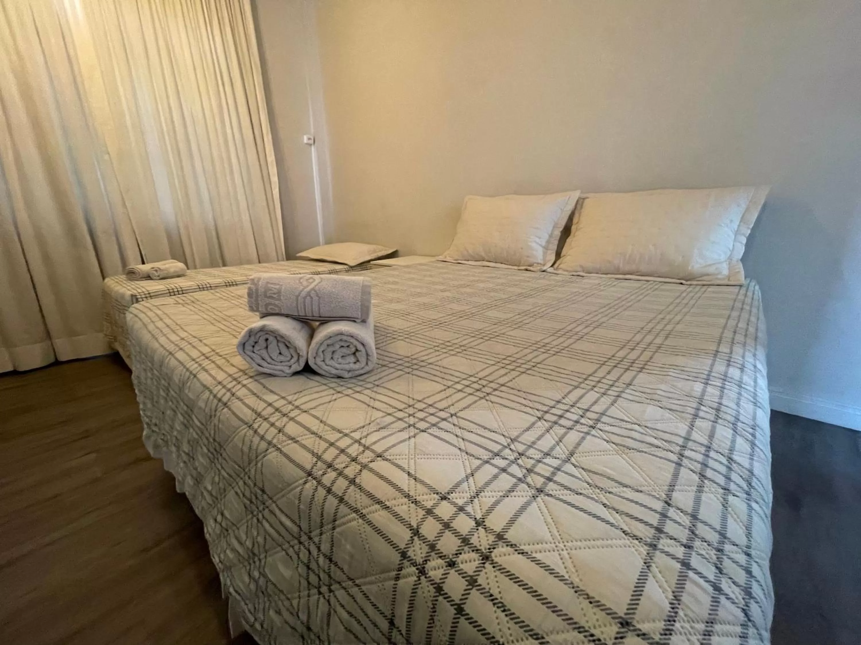 Bed in Shallom Hotel