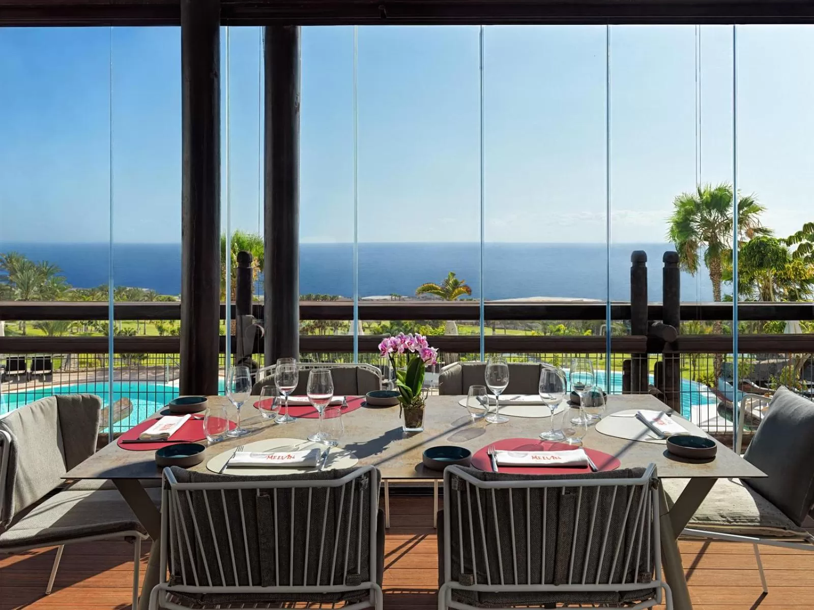 Restaurant/places to eat in Los Jardines de Abama Suites & Villas